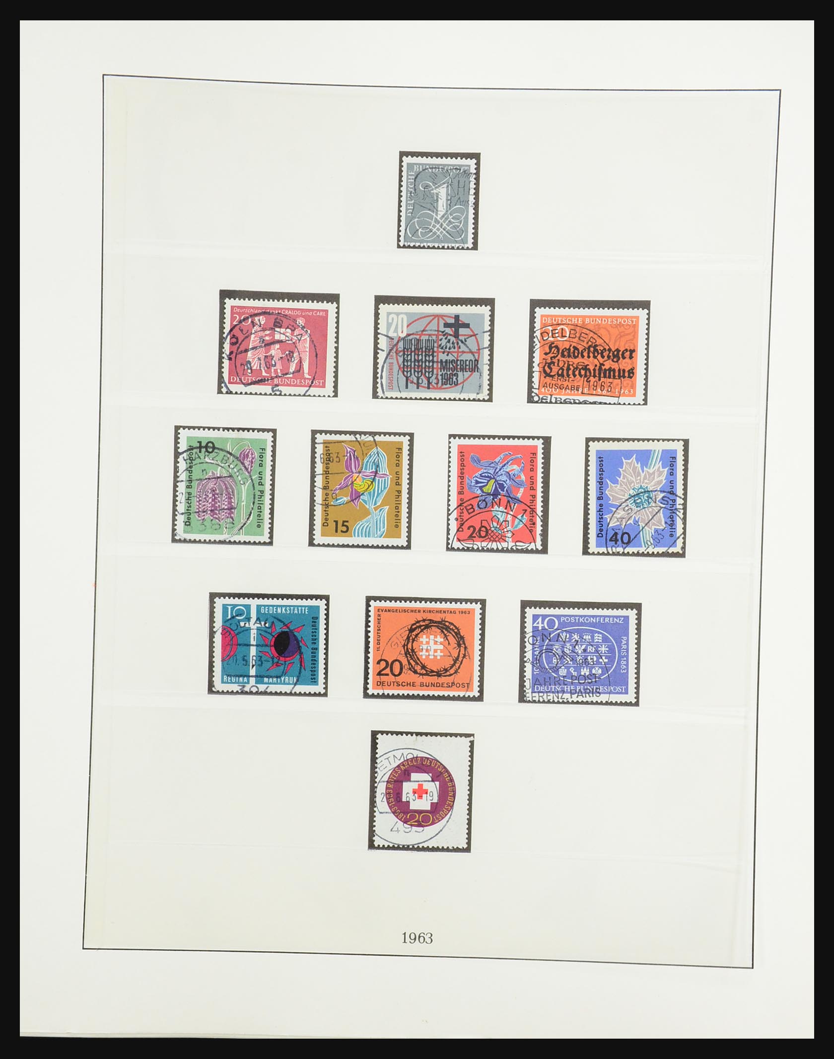31354 025 - 31354 Bundespost 1949-1970.
