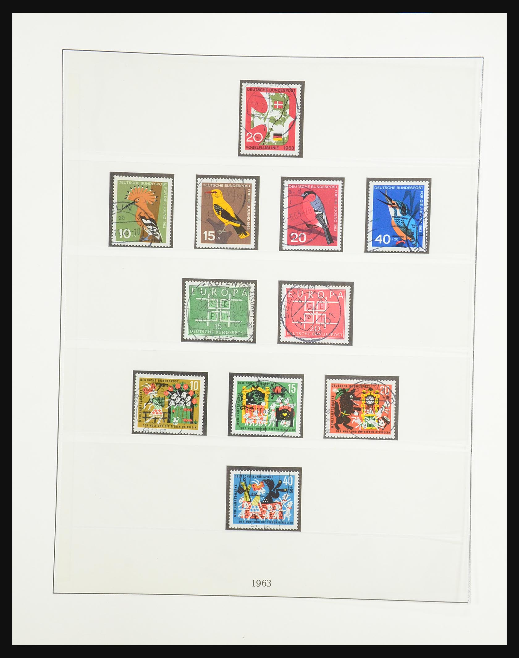 31354 026 - 31354 Bundespost 1949-1970.