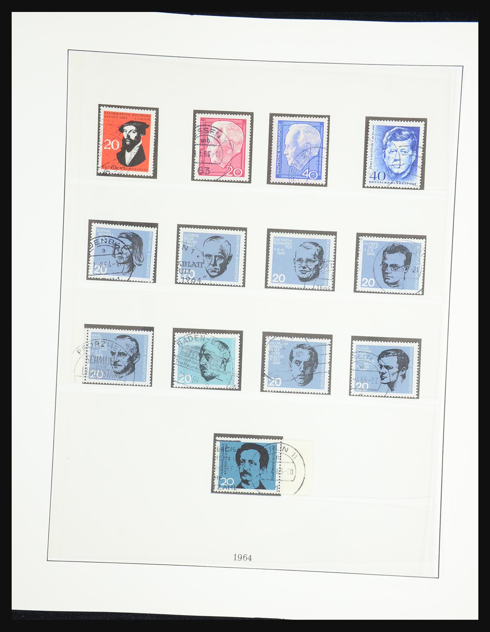 31354 028 - 31354 Bundespost 1949-1970.