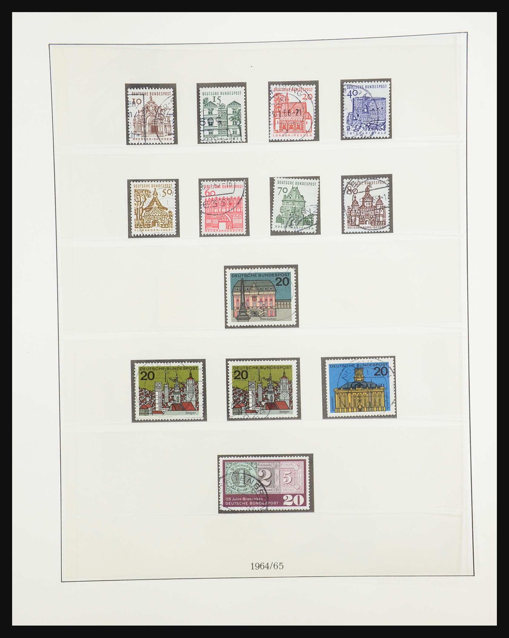 31354 031 - 31354 Bundespost 1949-1970.