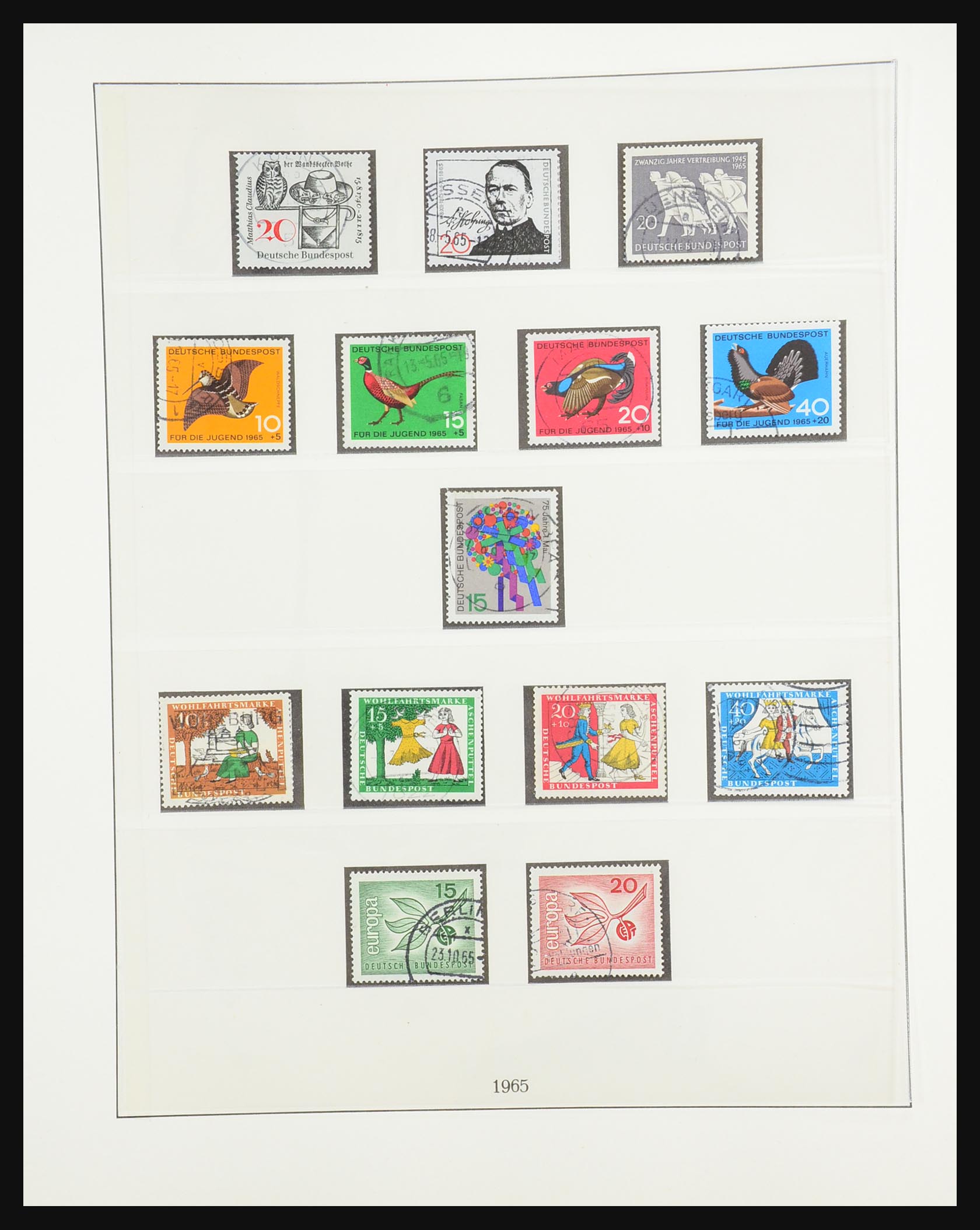 31354 032 - 31354 Bundespost 1949-1970.