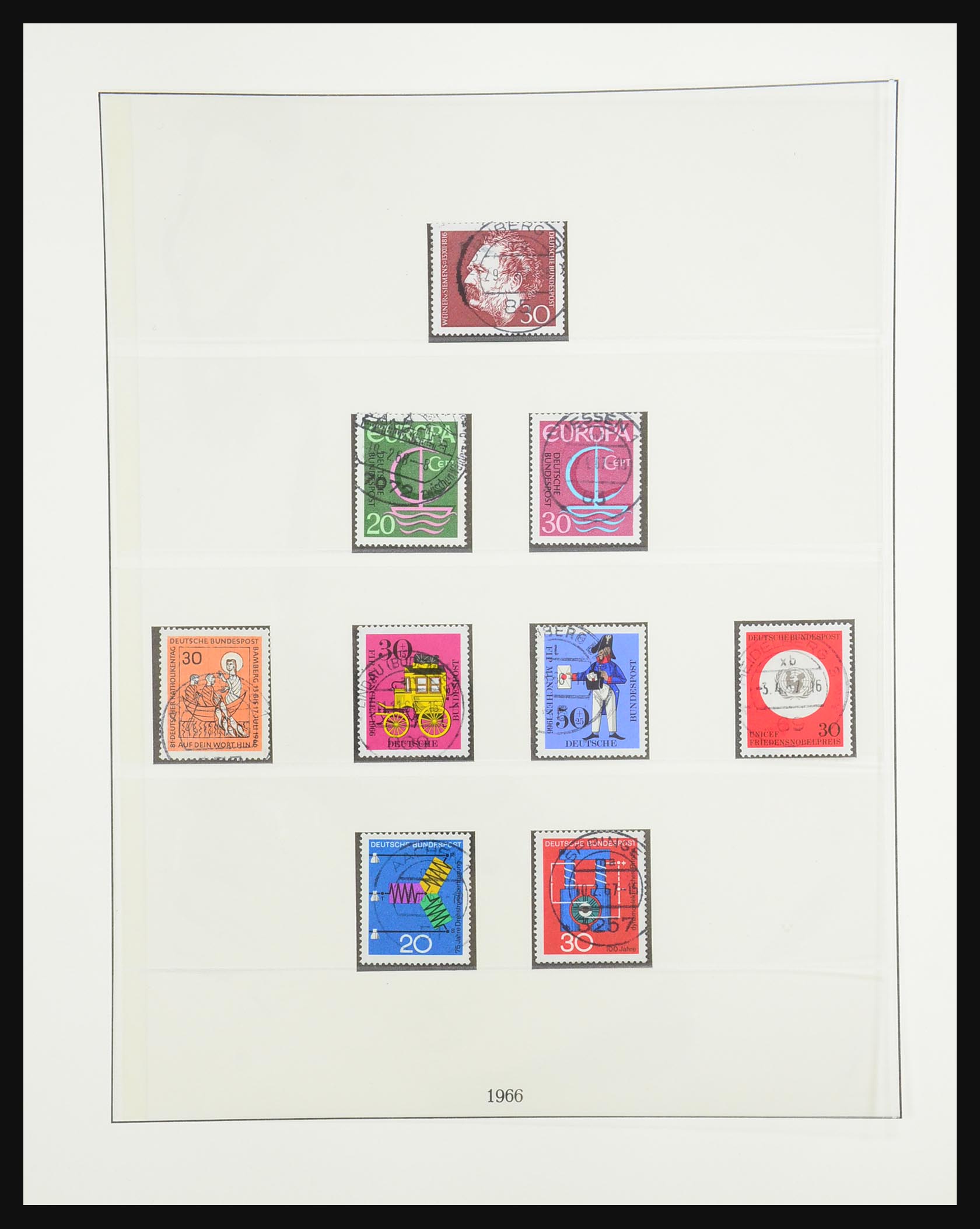 31354 036 - 31354 Bundespost 1949-1970.