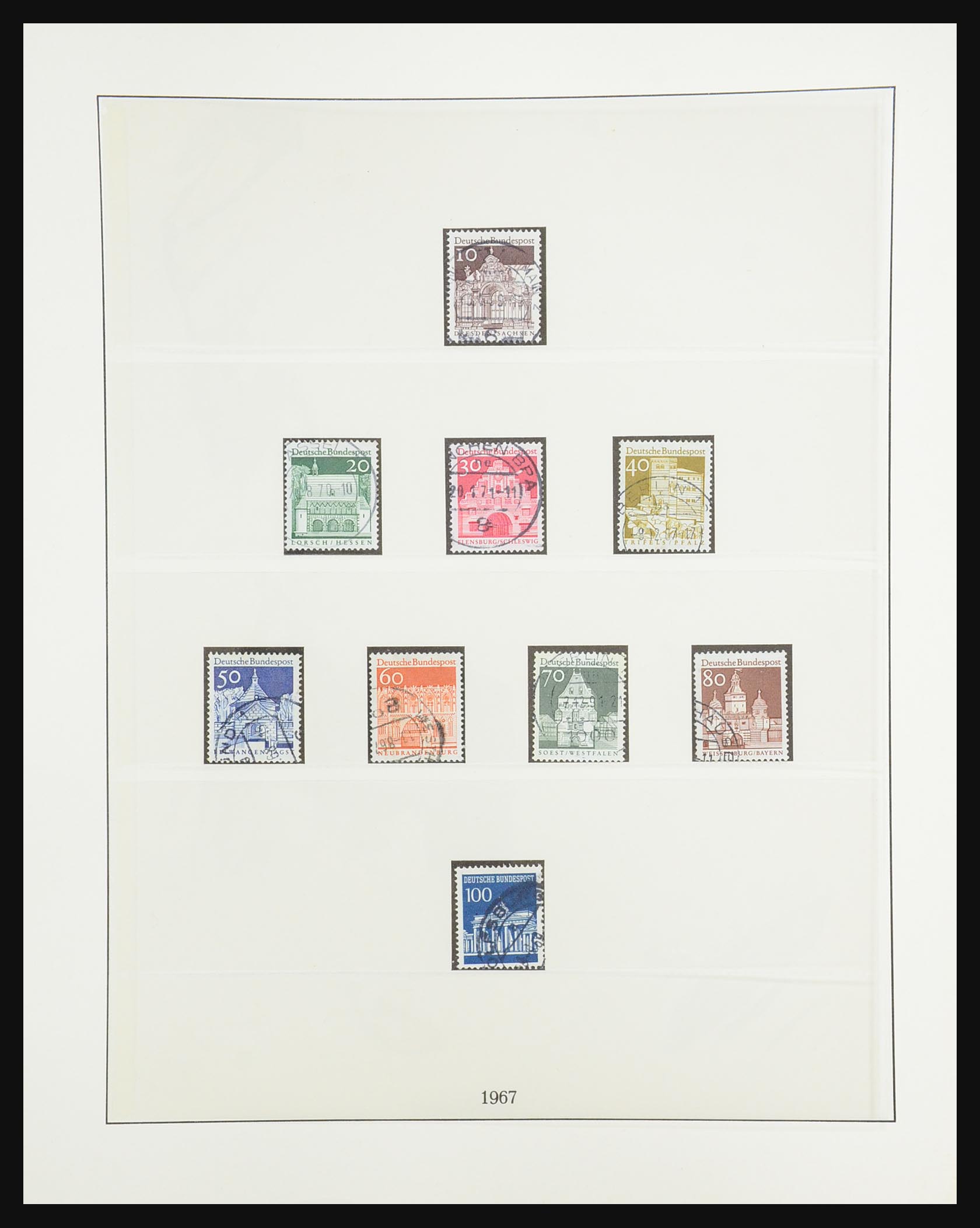31354 037 - 31354 Bundespost 1949-1970.
