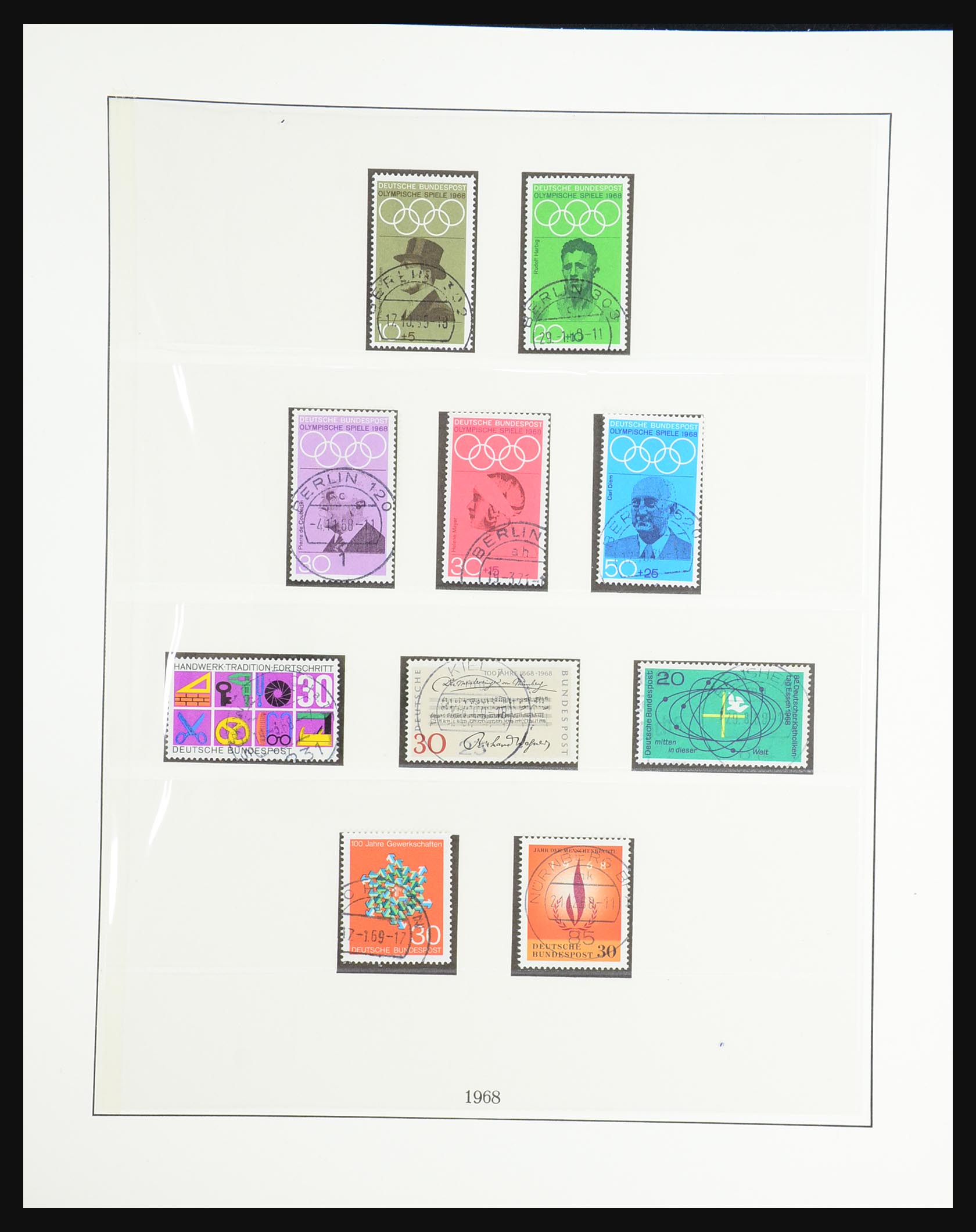 31354 042 - 31354 Bundespost 1949-1970.