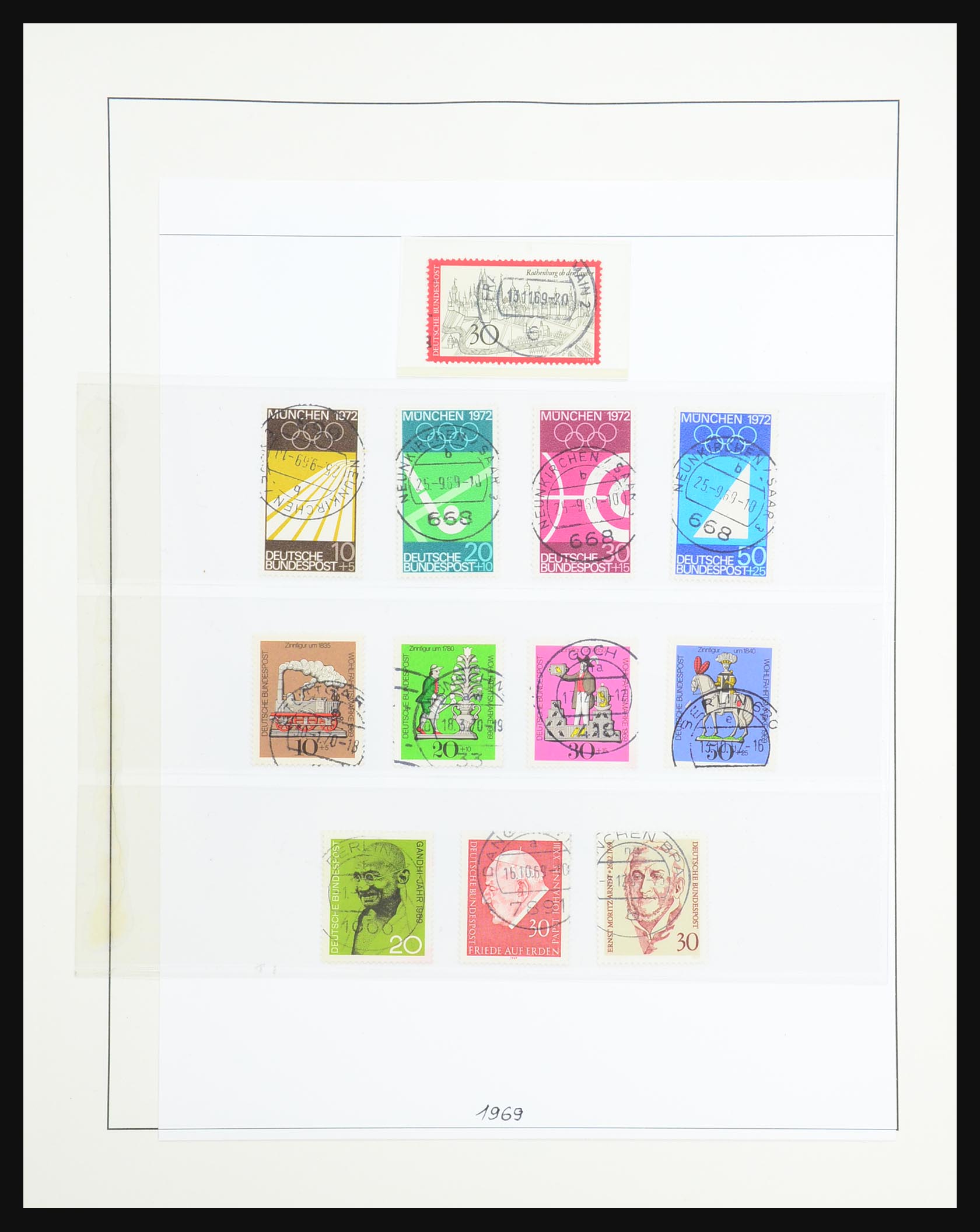 31354 046 - 31354 Bundespost 1949-1970.