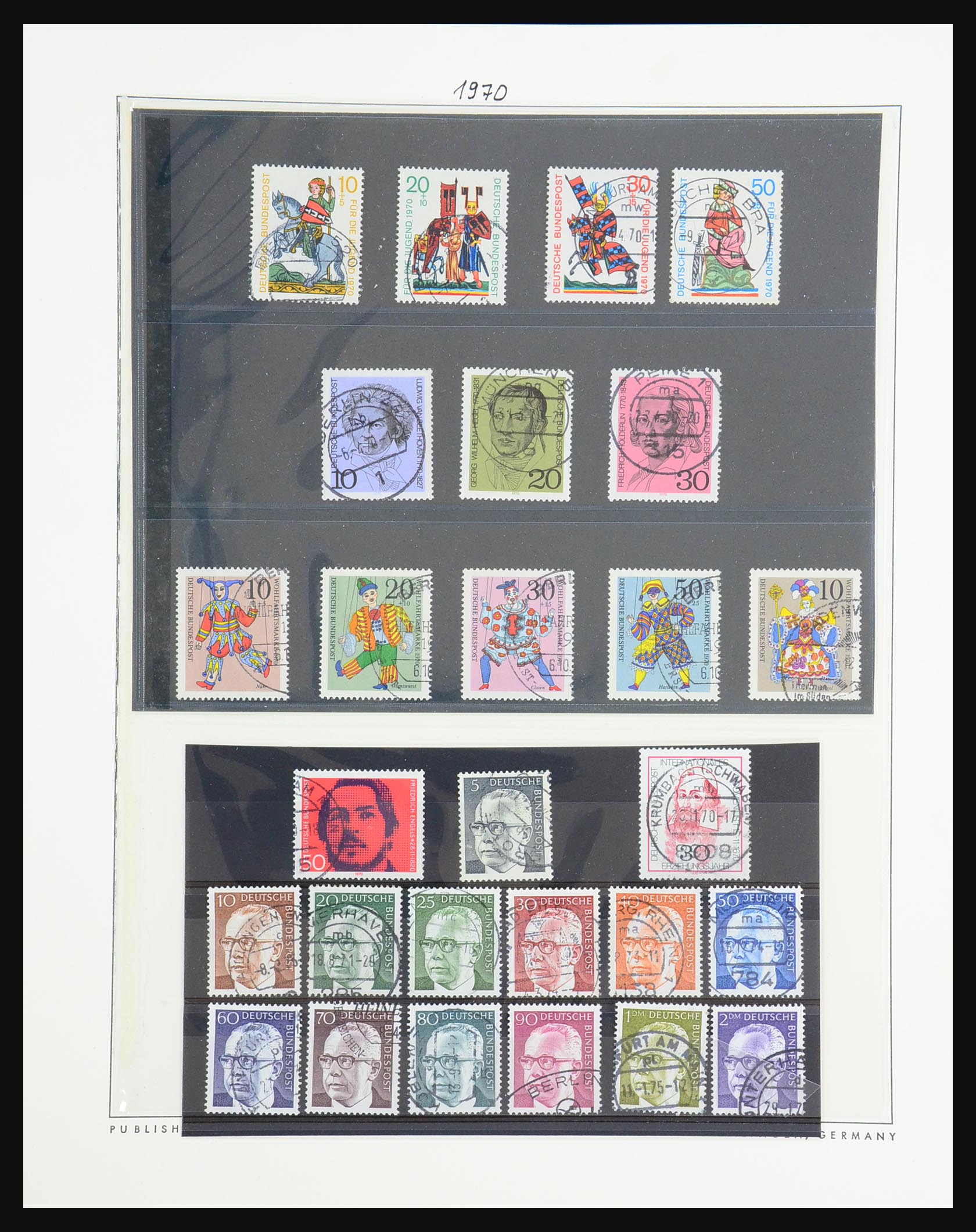31354 048 - 31354 Bundespost 1949-1970.
