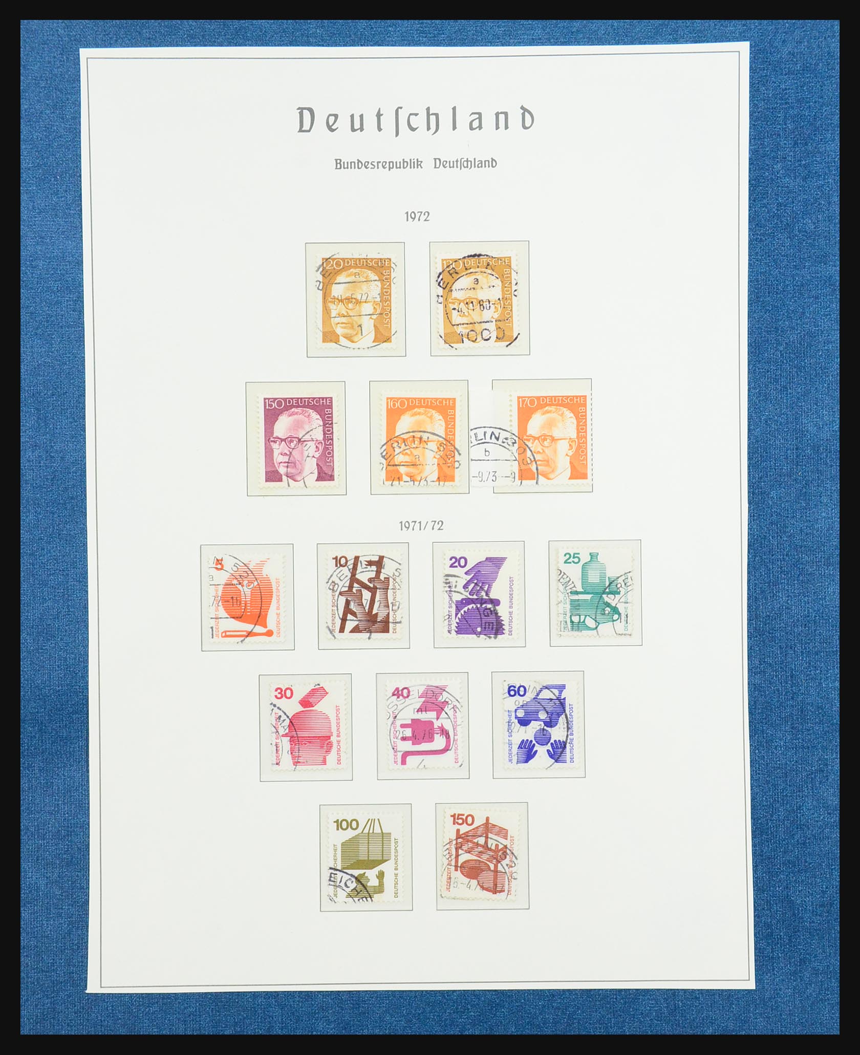 31354 050 - 31354 Bundespost 1949-1970.