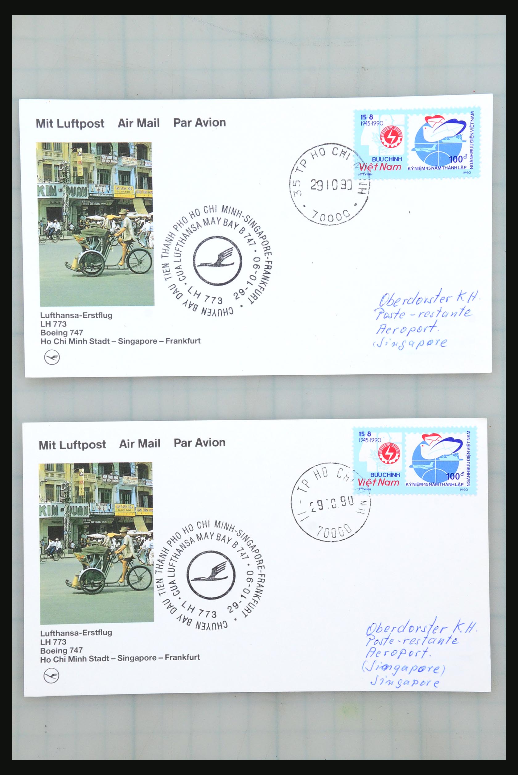 31355 016 - 31355 Azië brieven 1900-1980.