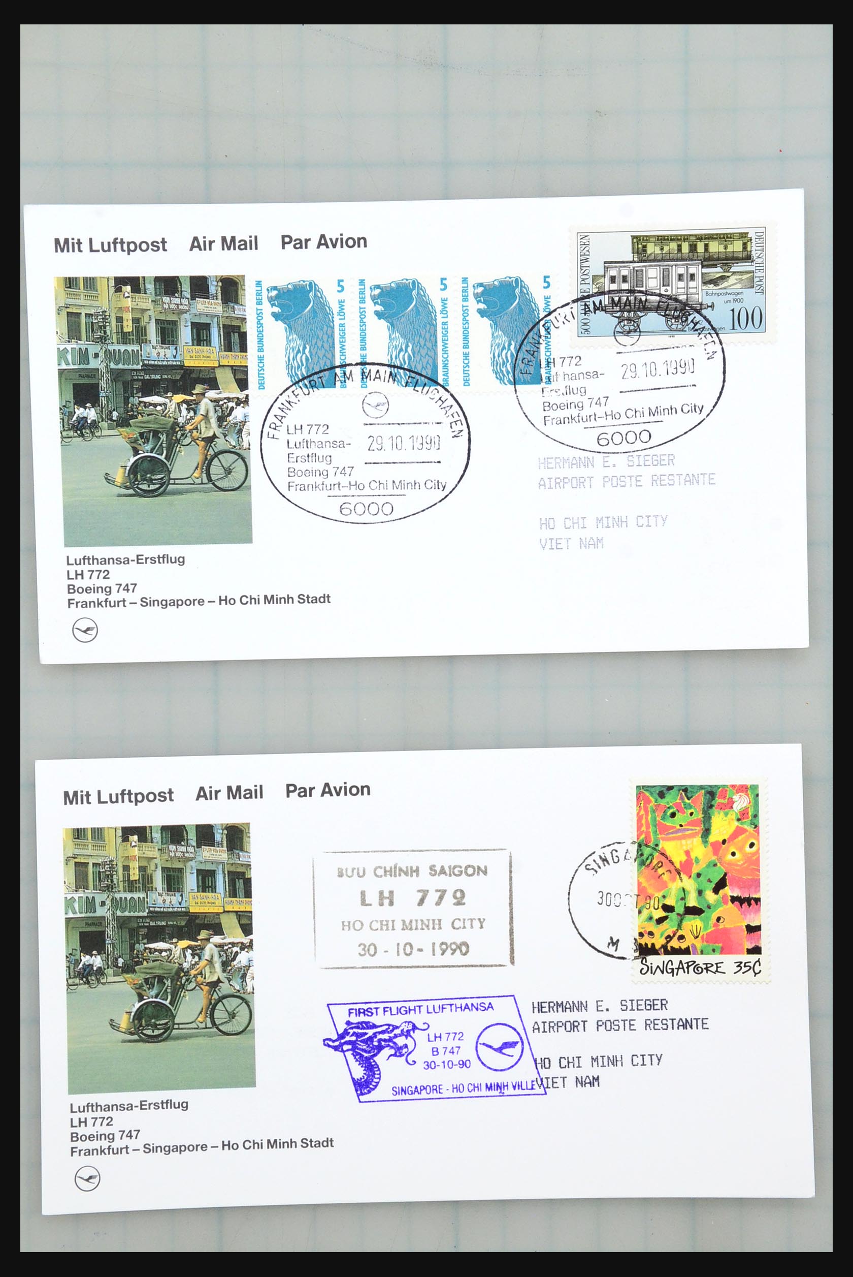 31355 018 - 31355 Azië brieven 1900-1980.