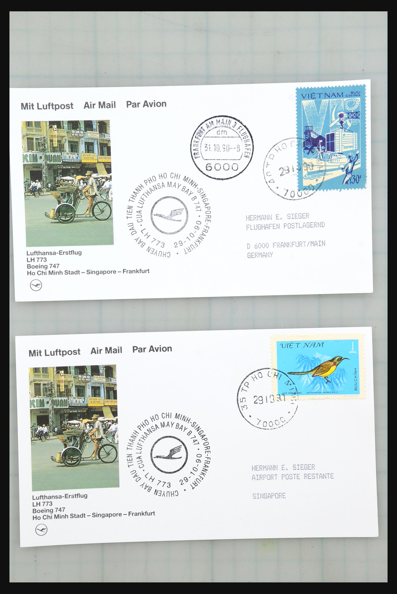 31355 019 - 31355 Azië brieven 1900-1980.