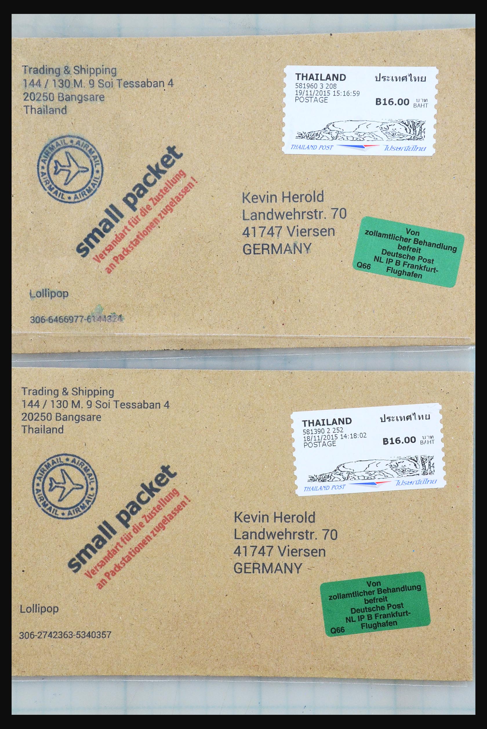 31355 042 - 31355 Azië brieven 1900-1980.