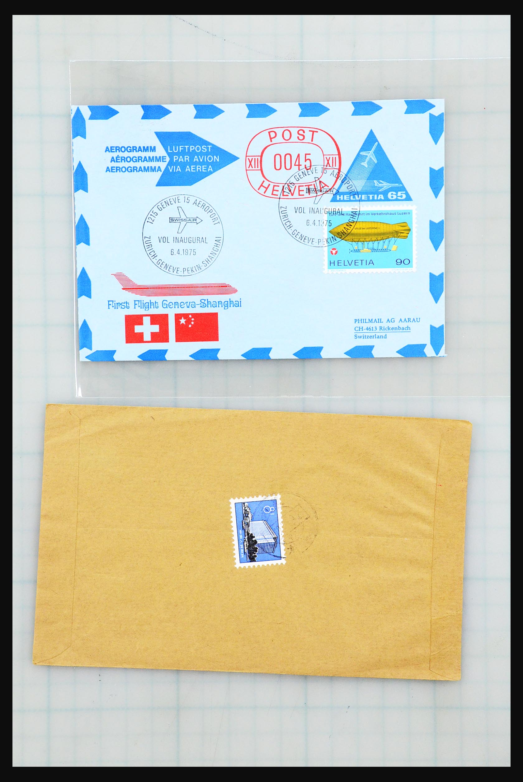 31355 075 - 31355 Azië brieven 1900-1980.
