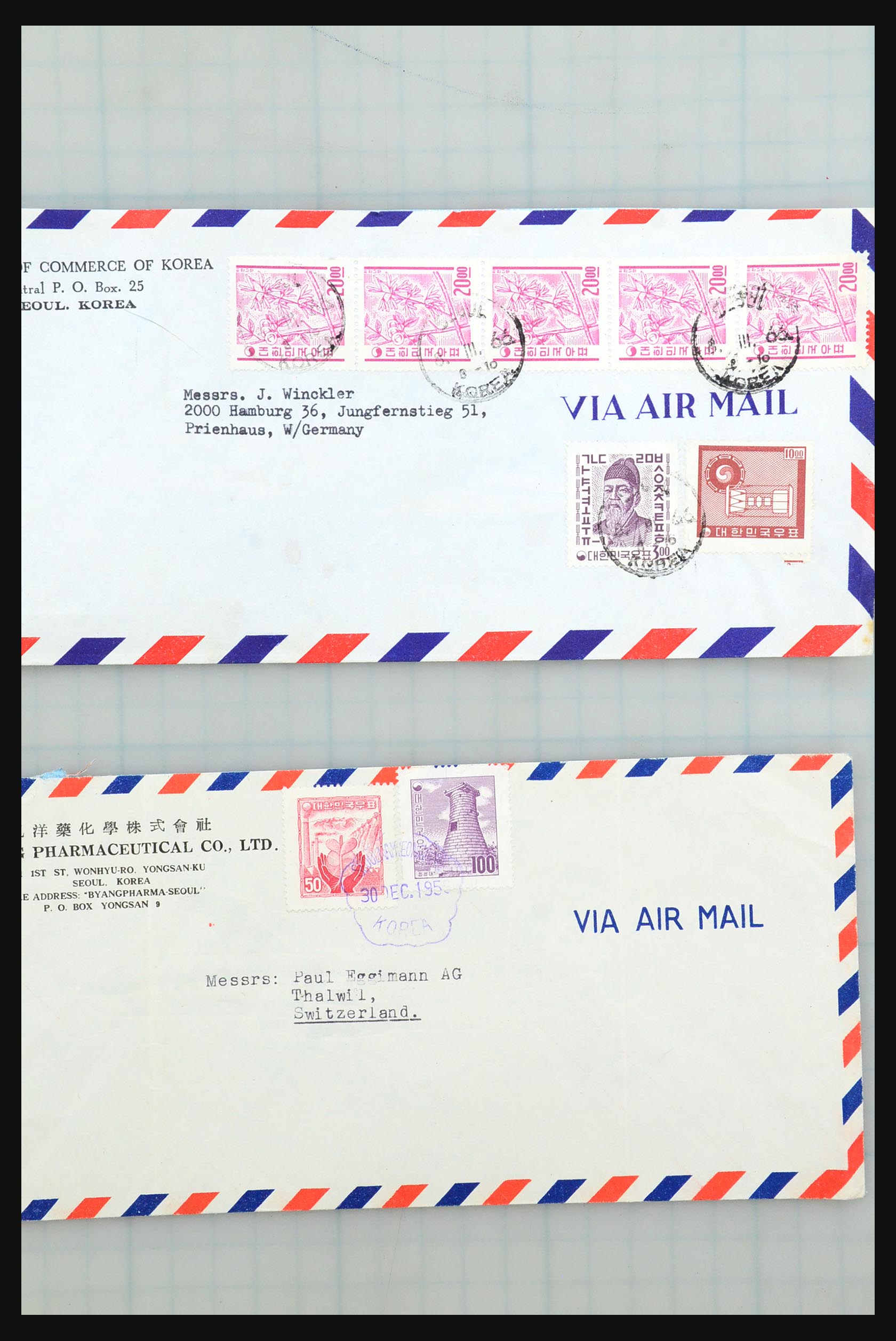 31355 189 - 31355 Azië brieven 1900-1980.