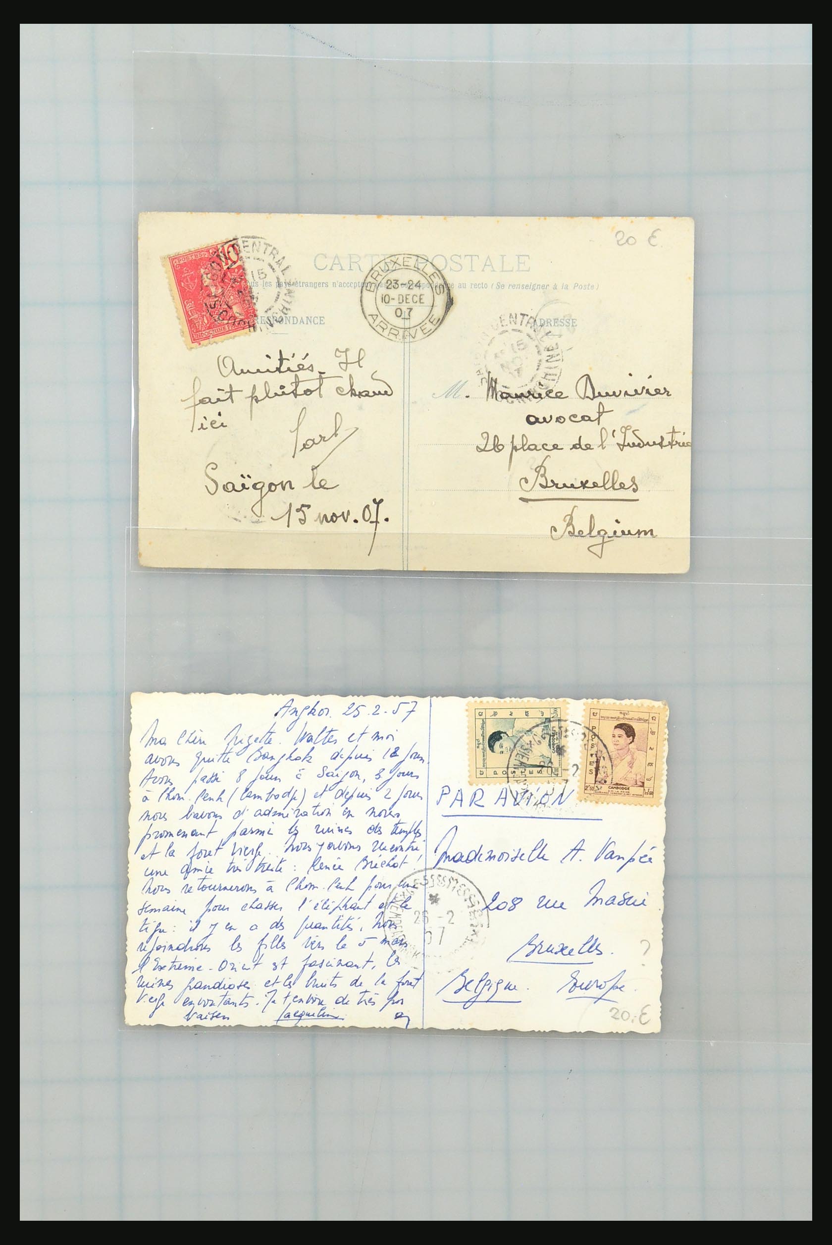 31355 190 - 31355 Azië brieven 1900-1980.