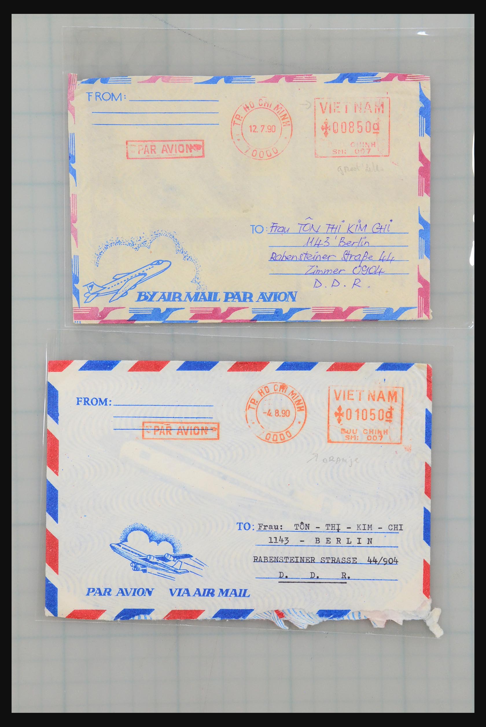 31355 196 - 31355 Azië brieven 1900-1980.