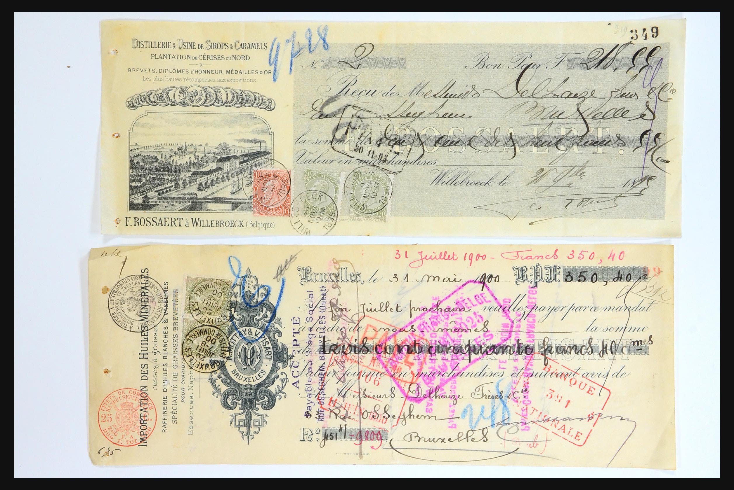 31356 003 - 31356 België en koloniën brieven 1850-1960.