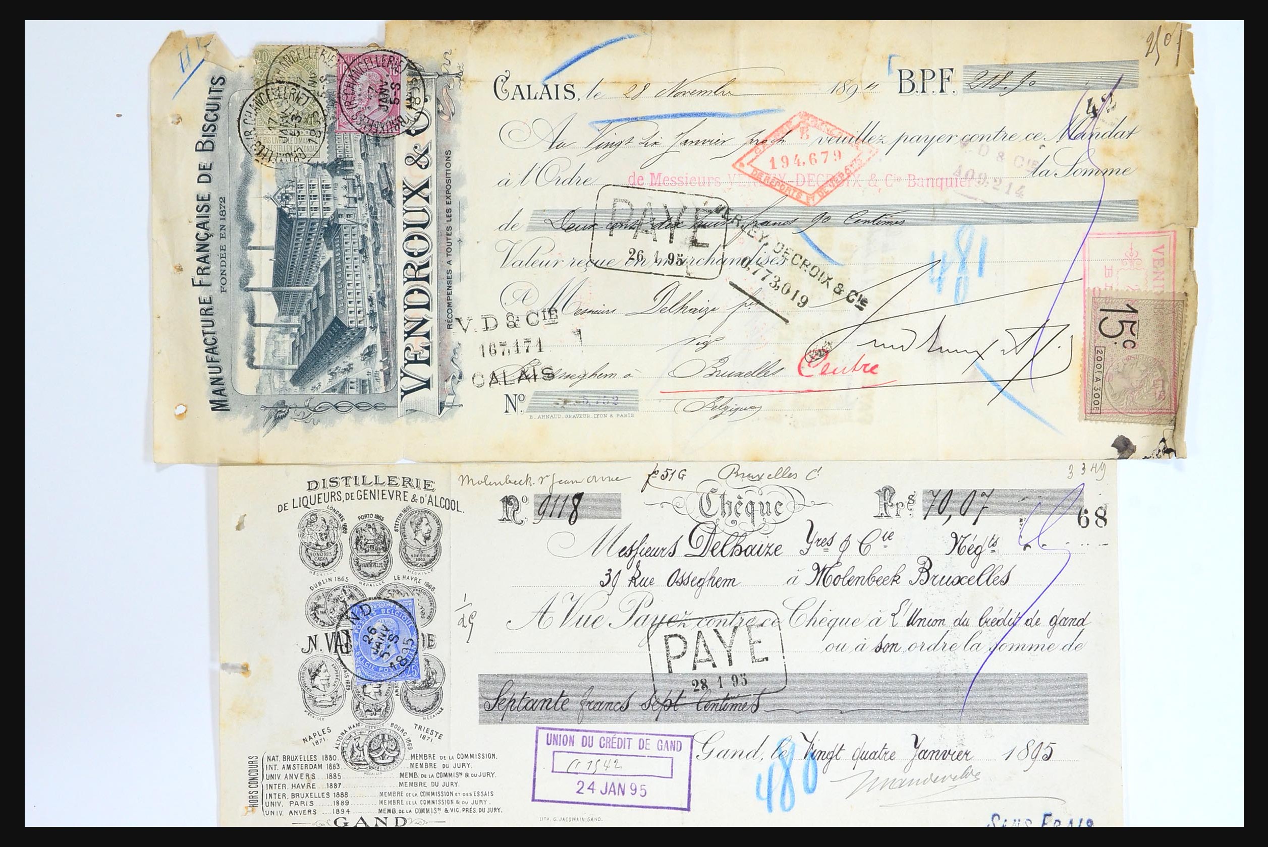 31356 005 - 31356 België en koloniën brieven 1850-1960.
