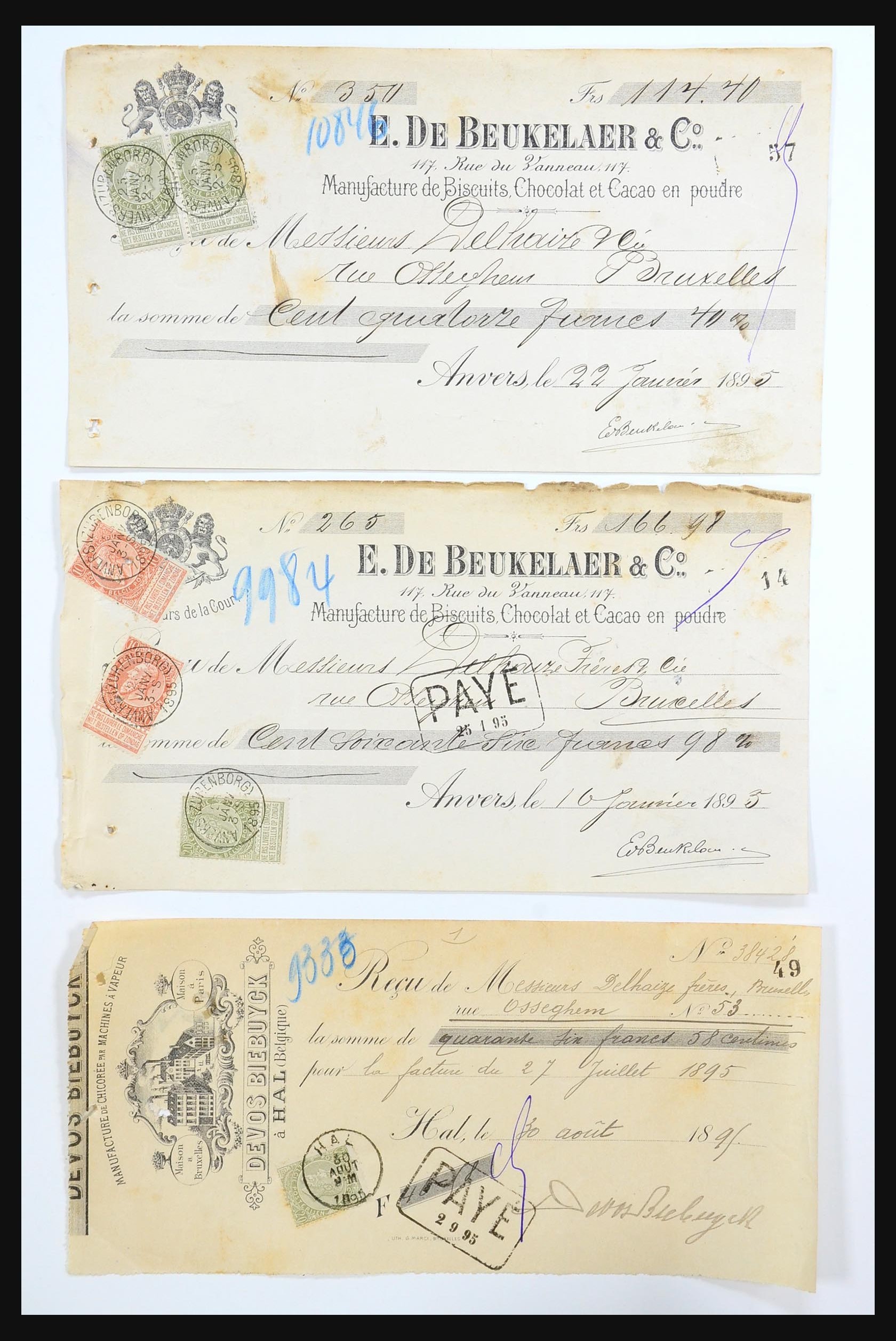31356 007 - 31356 België en koloniën brieven 1850-1960.