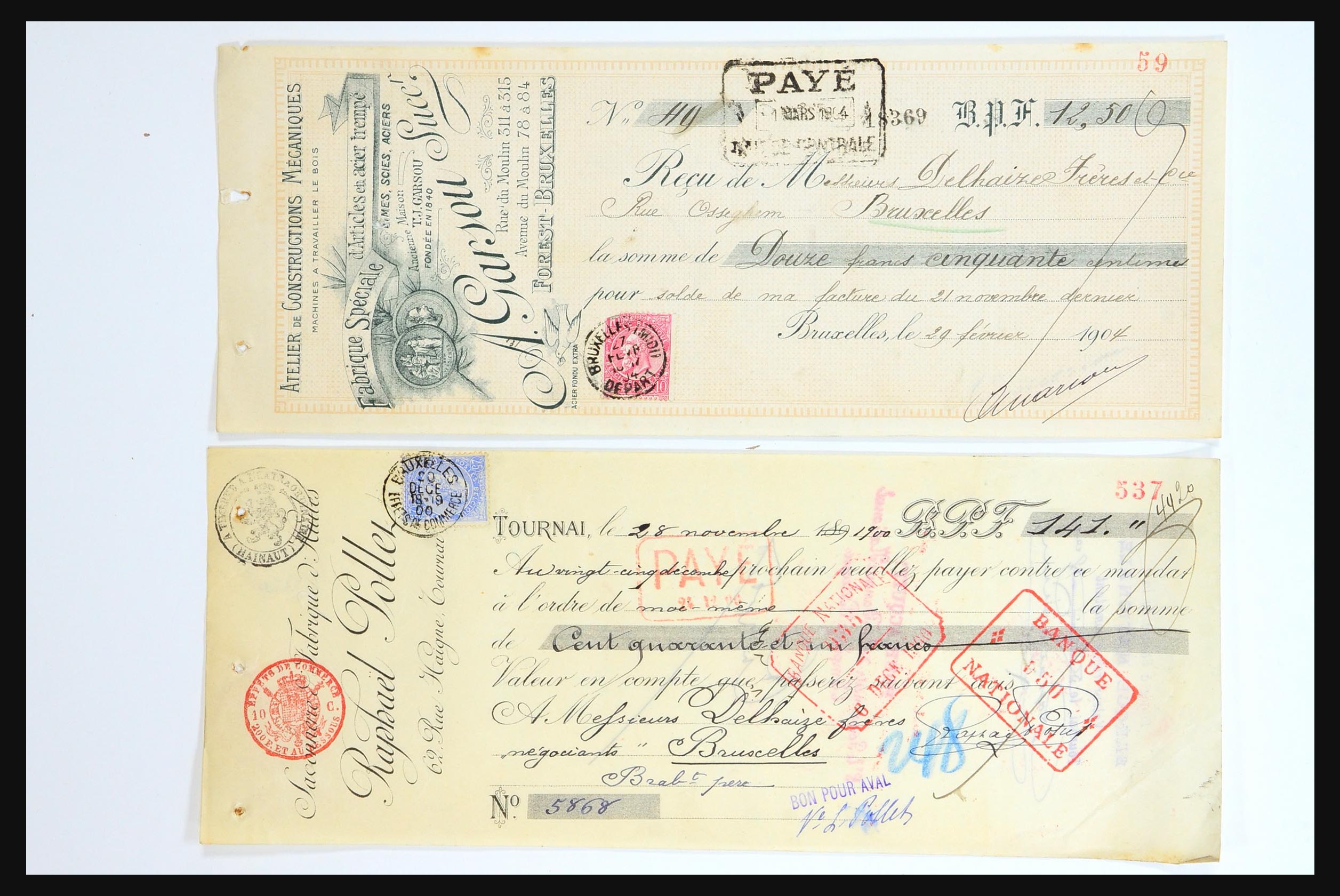 31356 017 - 31356 België en koloniën brieven 1850-1960.