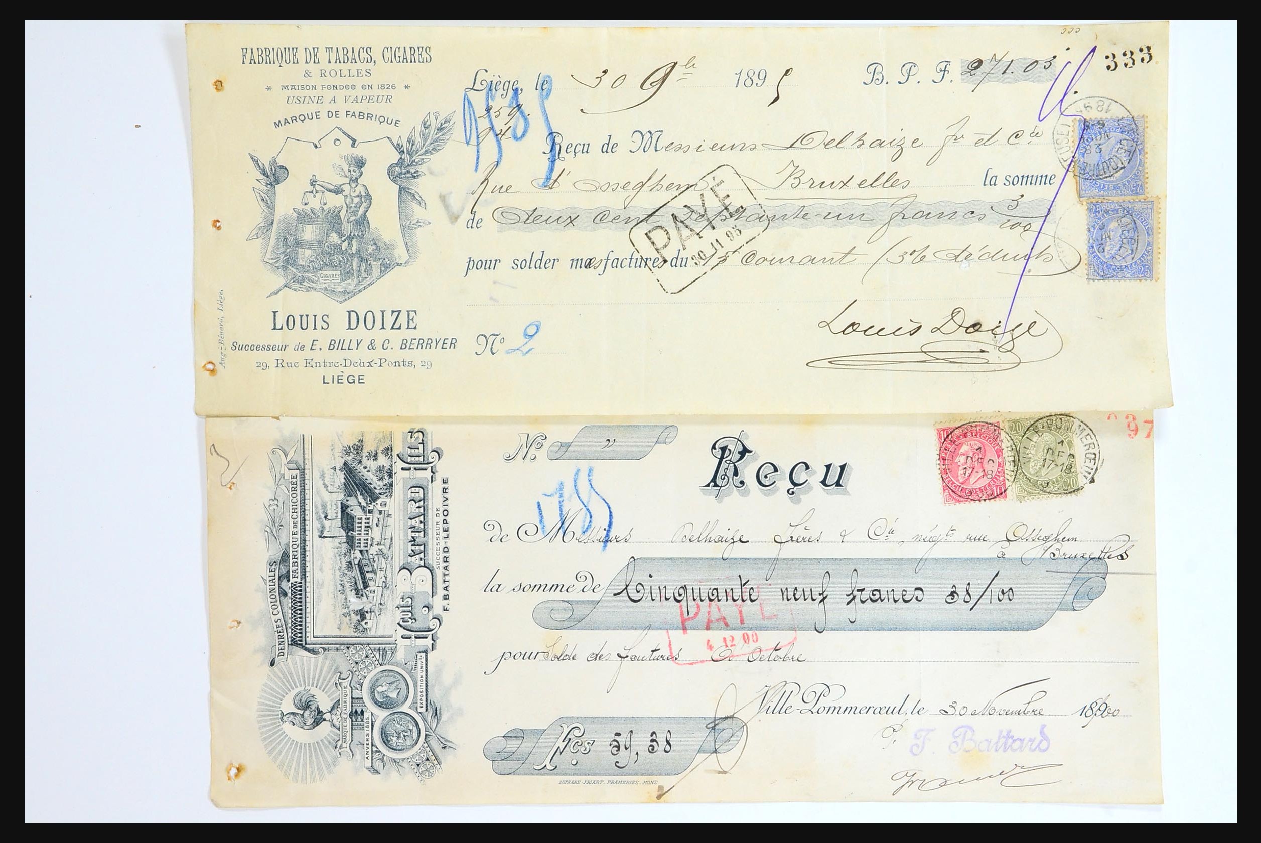 31356 023 - 31356 België en koloniën brieven 1850-1960.