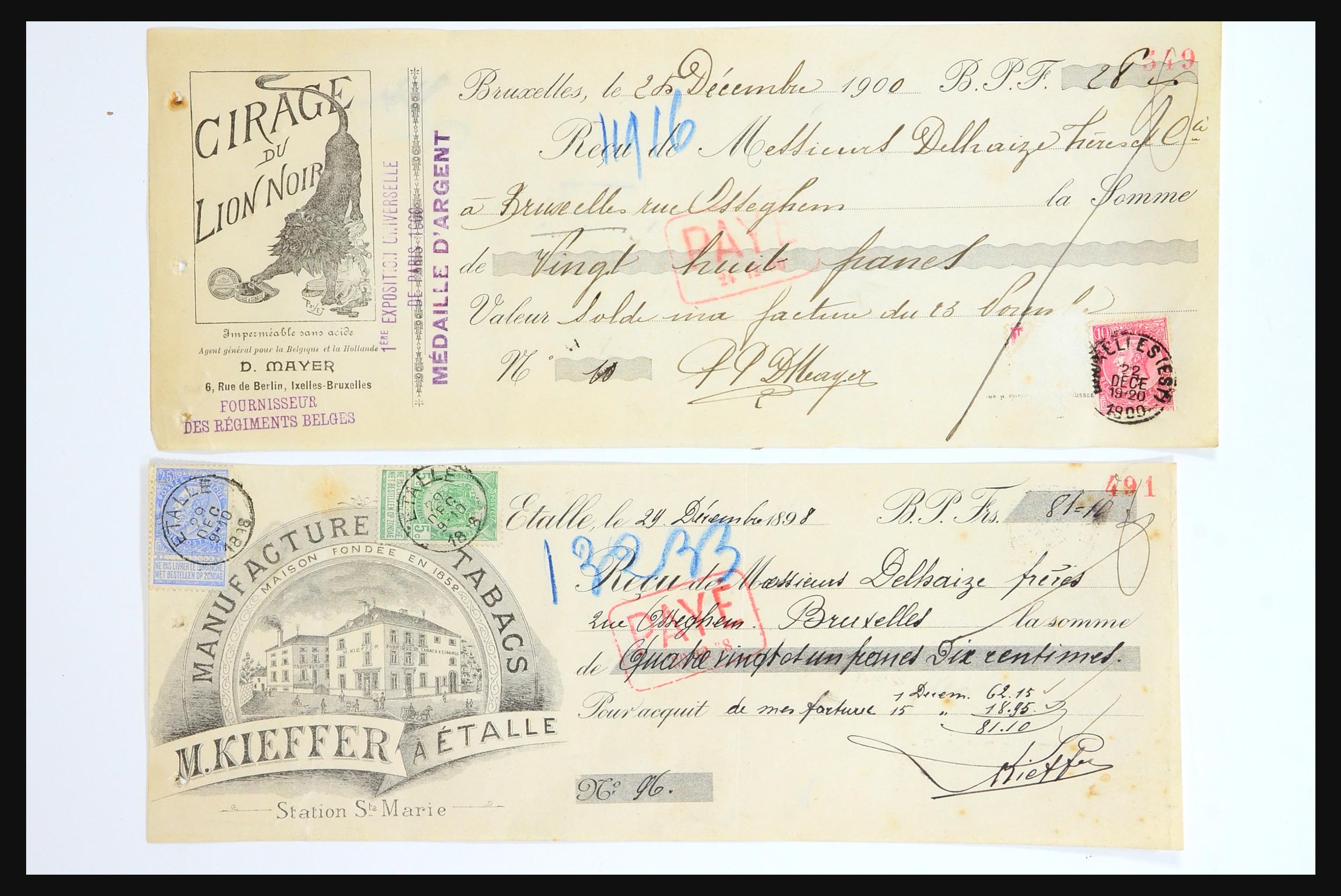 31356 029 - 31356 België en koloniën brieven 1850-1960.