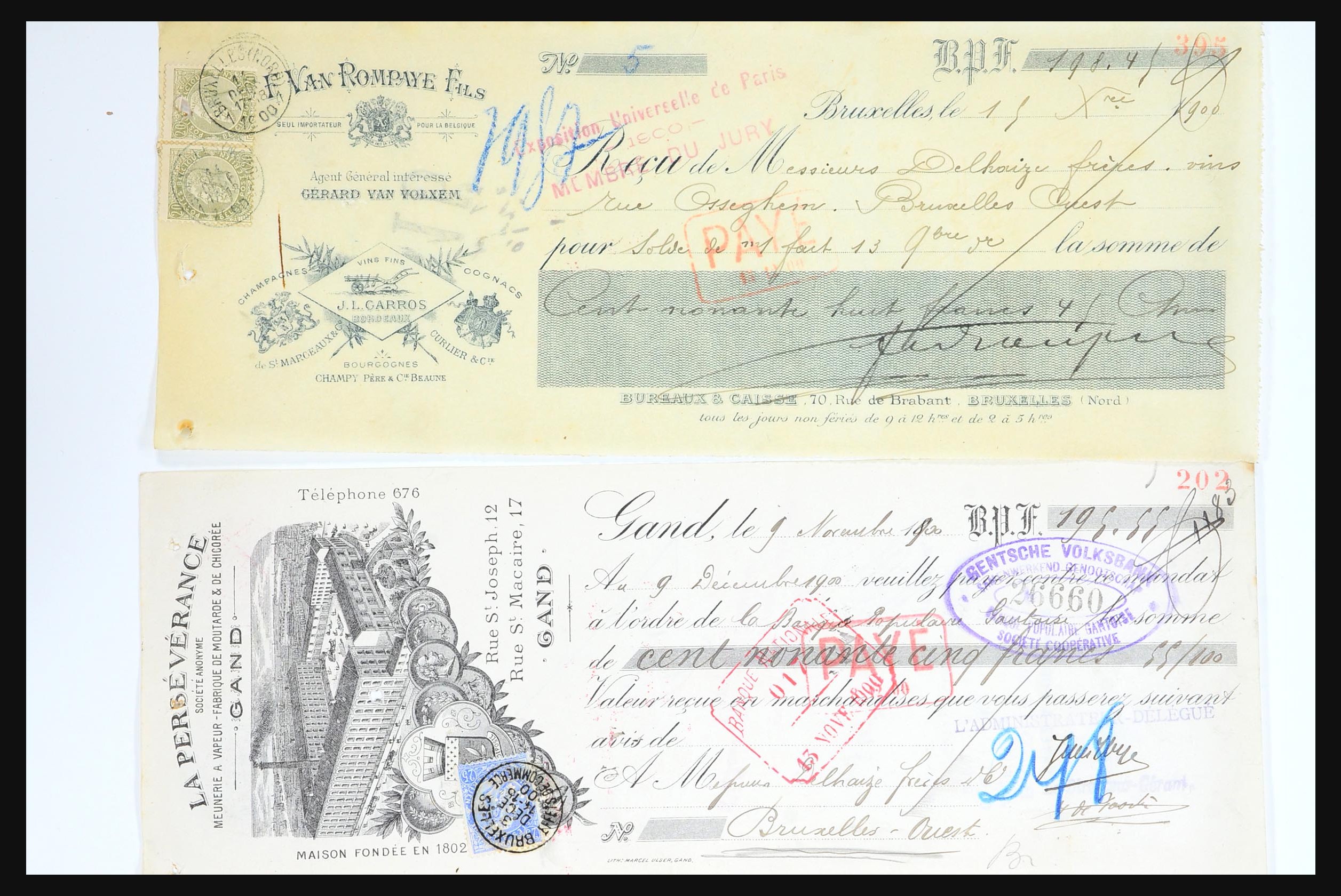 31356 031 - 31356 Belgium and Colonies covers 1850-1960.