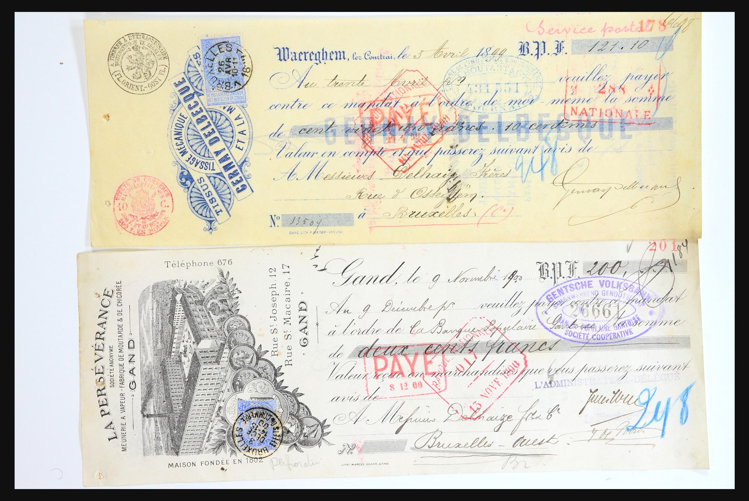 31356 033 - 31356 België en koloniën brieven 1850-1960.
