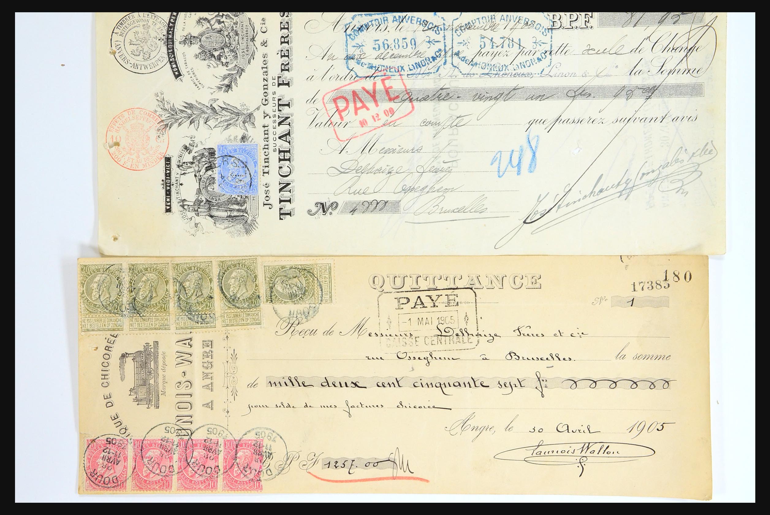 31356 037 - 31356 België en koloniën brieven 1850-1960.