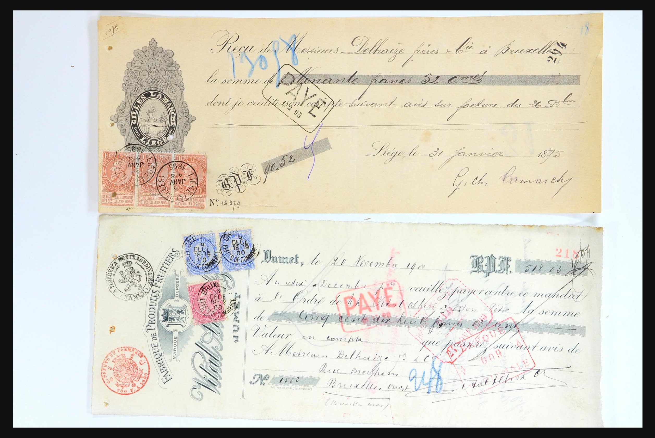 31356 045 - 31356 Belgium and Colonies covers 1850-1960.