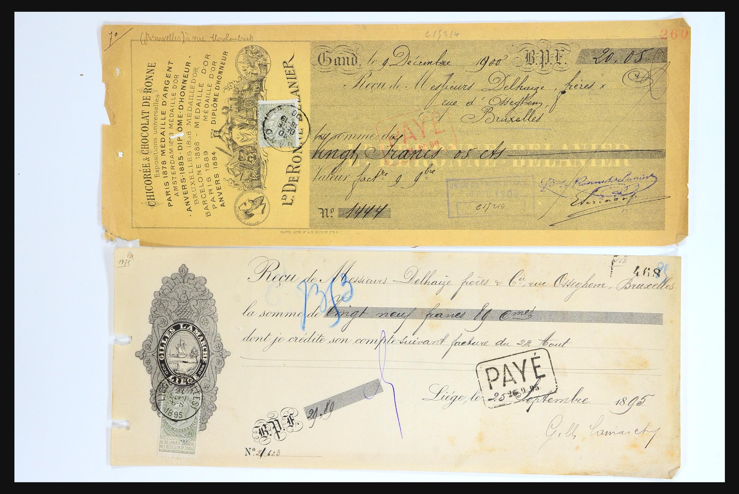 31356 047 - 31356 België en koloniën brieven 1850-1960.