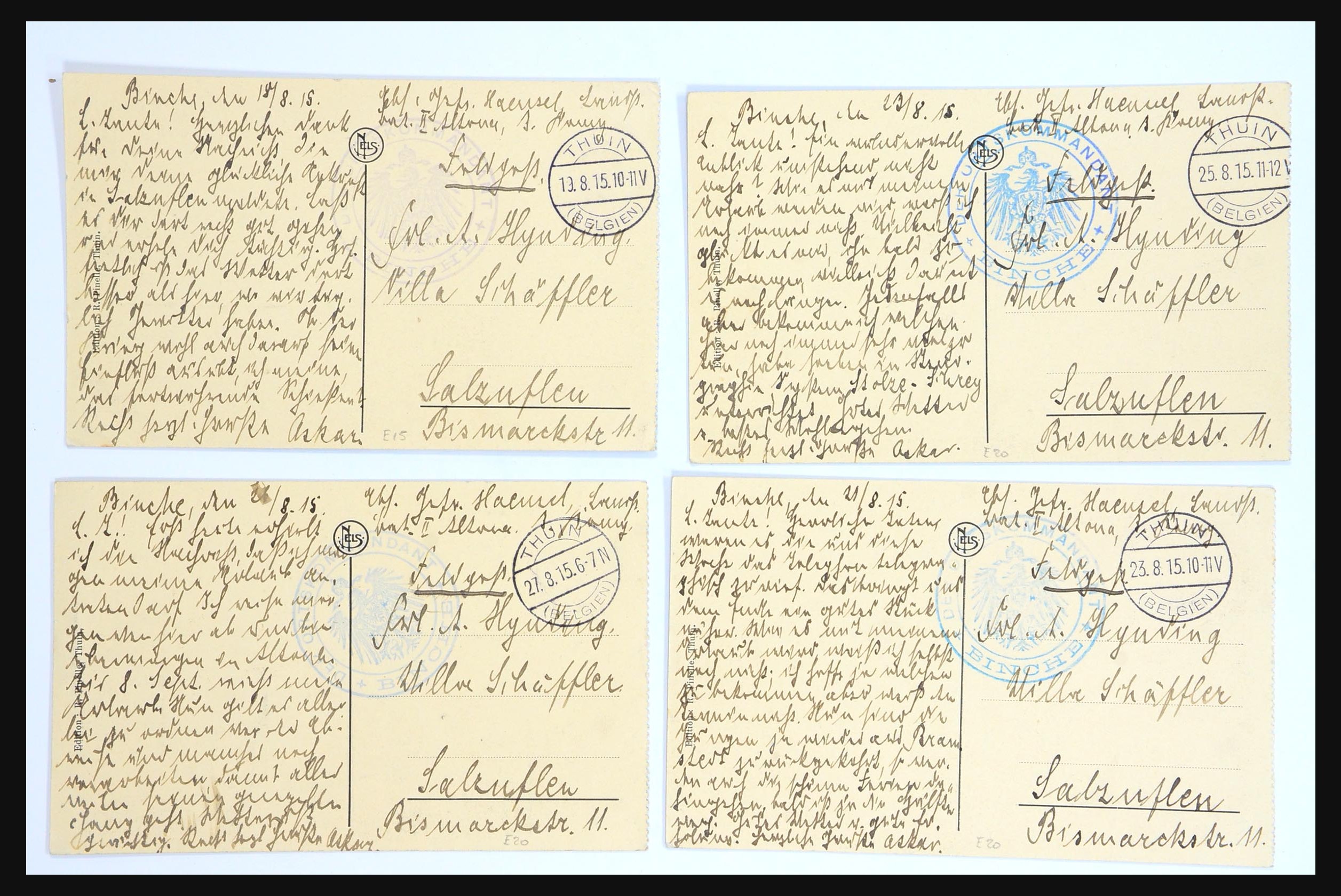 31356 069 - 31356 Belgium and Colonies covers 1850-1960.