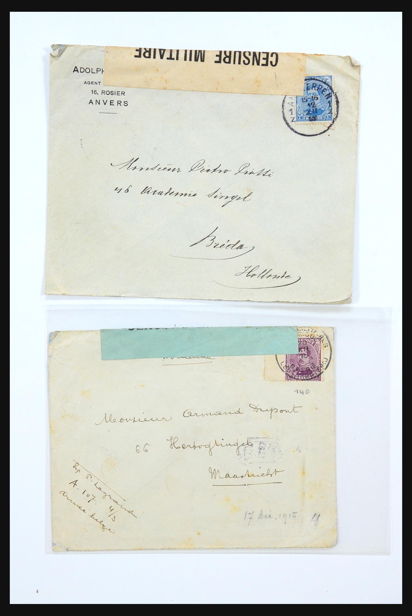 31356 073 - 31356 Belgium and Colonies covers 1850-1960.