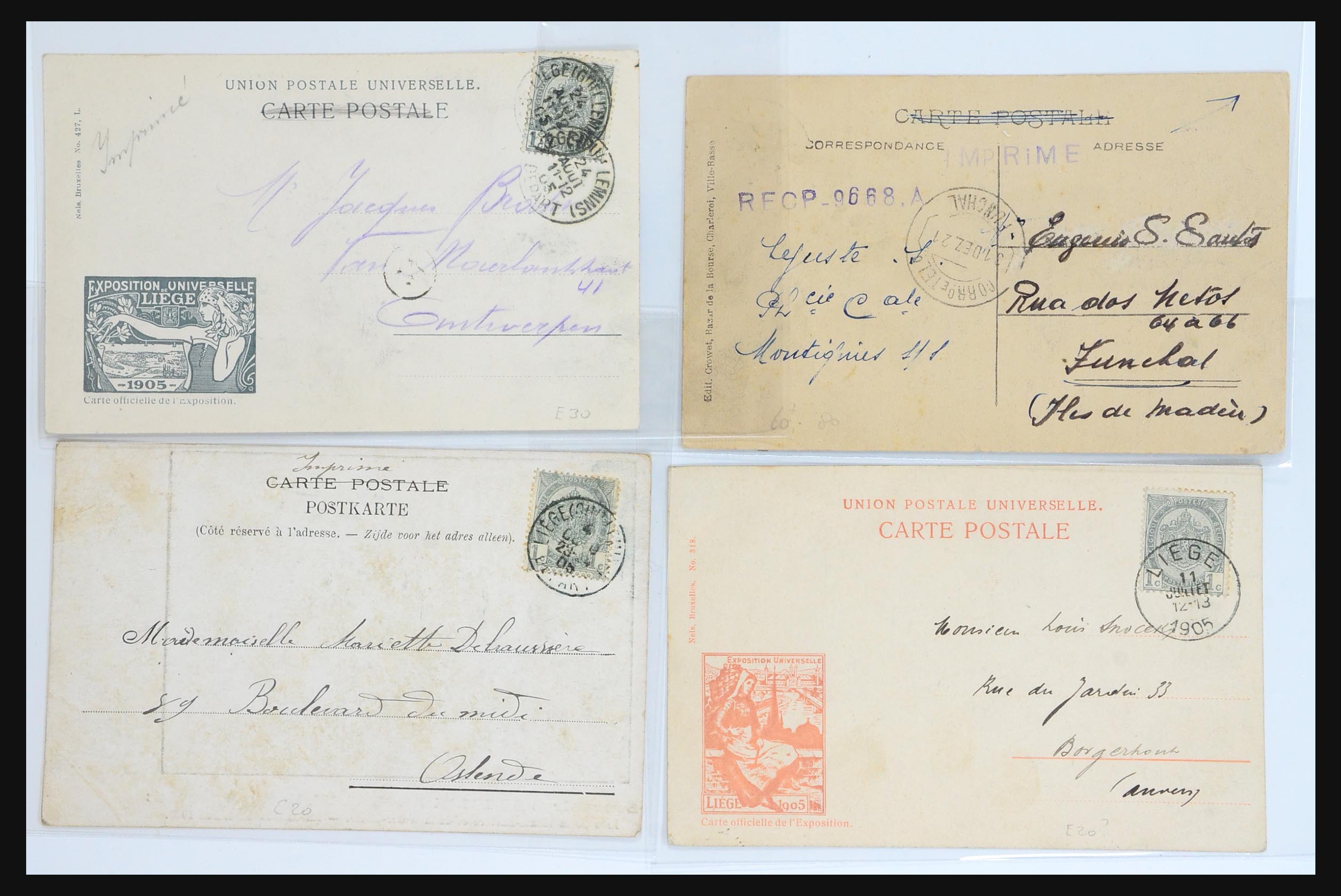 31356 083 - 31356 Belgium and Colonies covers 1850-1960.