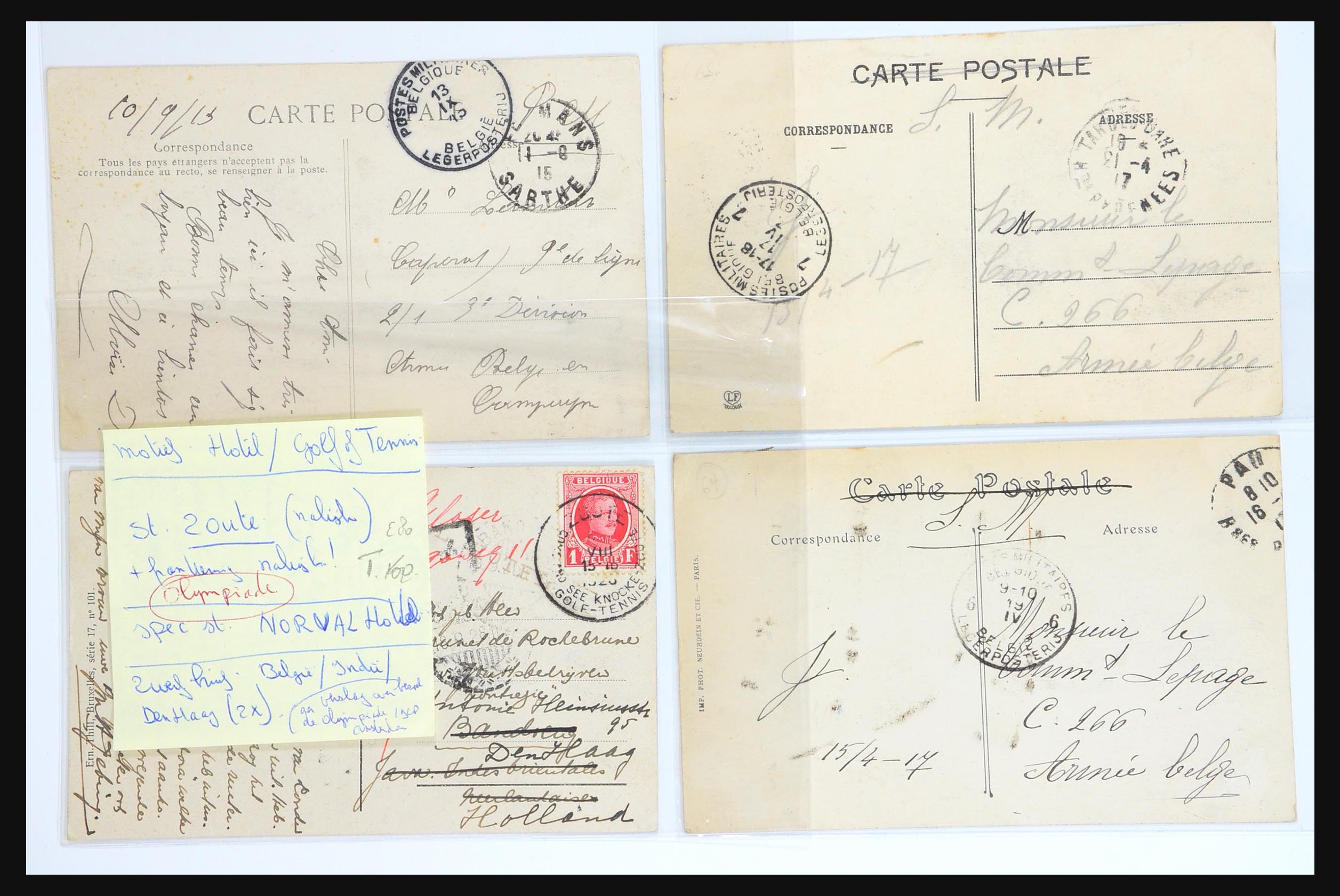 31356 087 - 31356 Belgium and Colonies covers 1850-1960.
