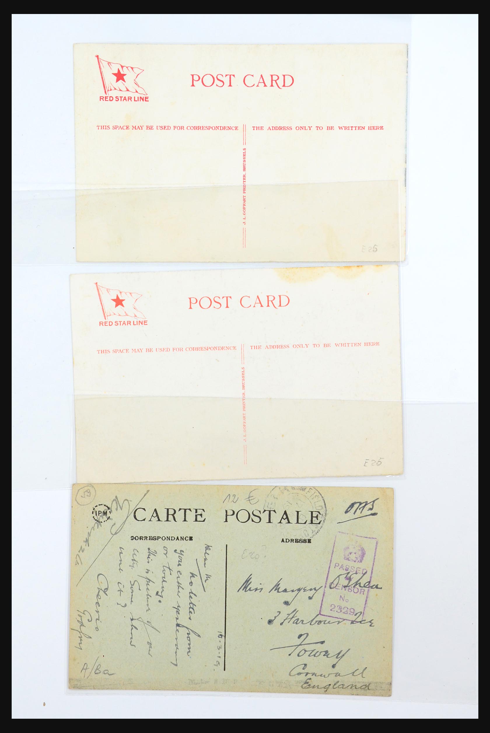 31356 092 - 31356 Belgium and Colonies covers 1850-1960.