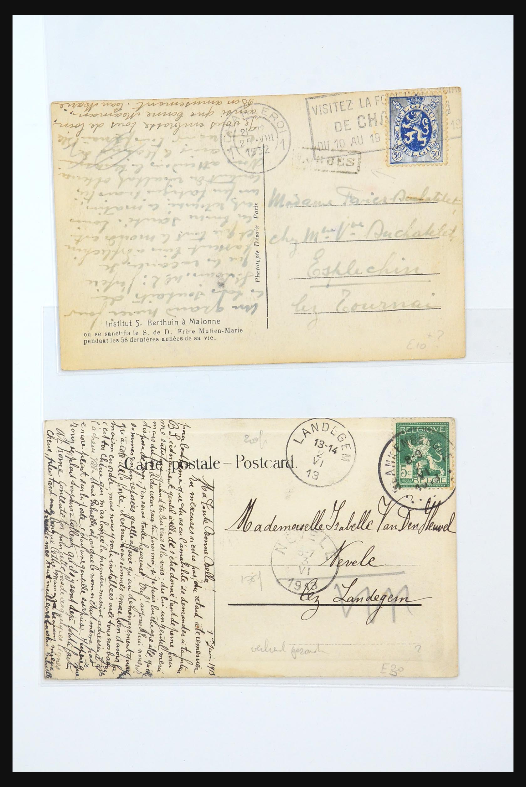 31356 442 - 31356 Belgium and Colonies covers 1850-1960.