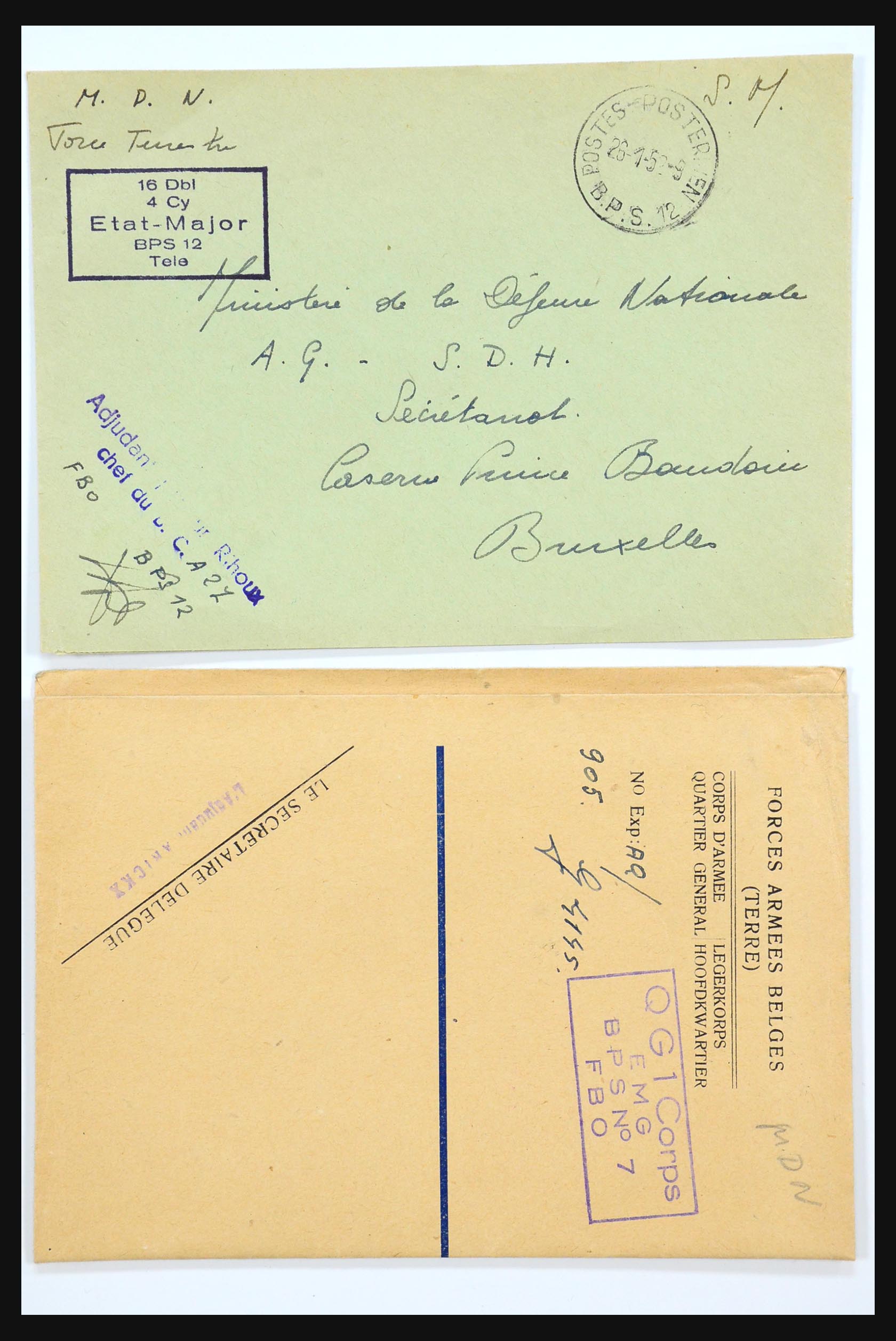31356 467 - 31356 Belgium and Colonies covers 1850-1960.