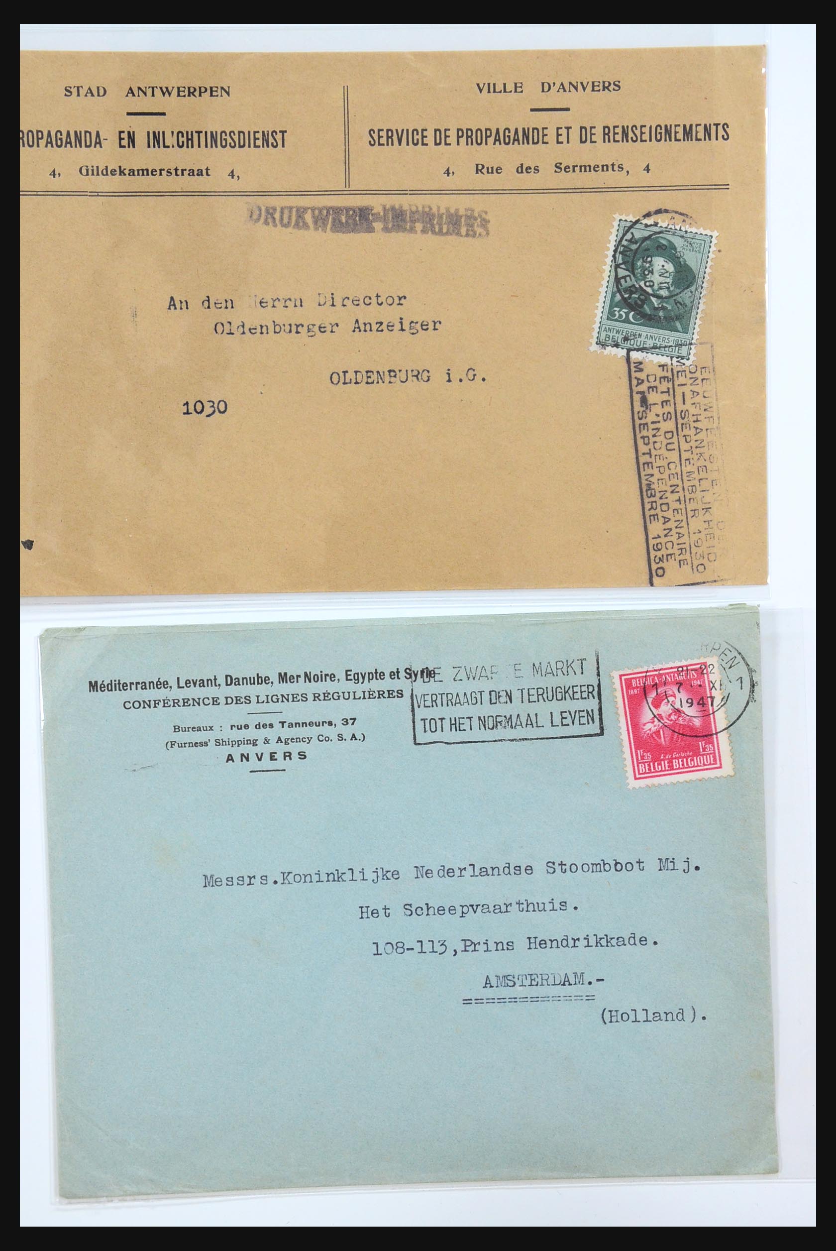 31356 472 - 31356 Belgium and Colonies covers 1850-1960.