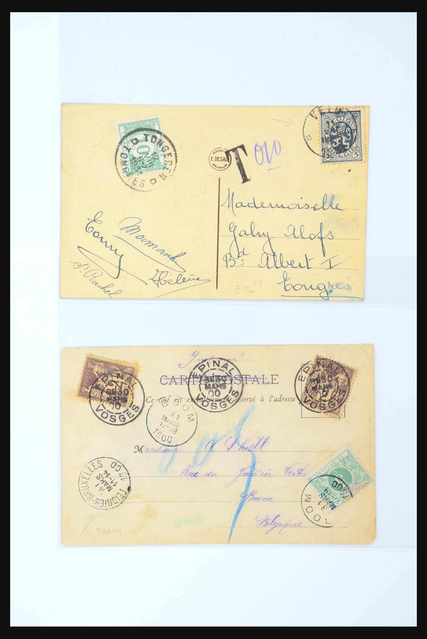 31356 479 - 31356 Belgium and Colonies covers 1850-1960.