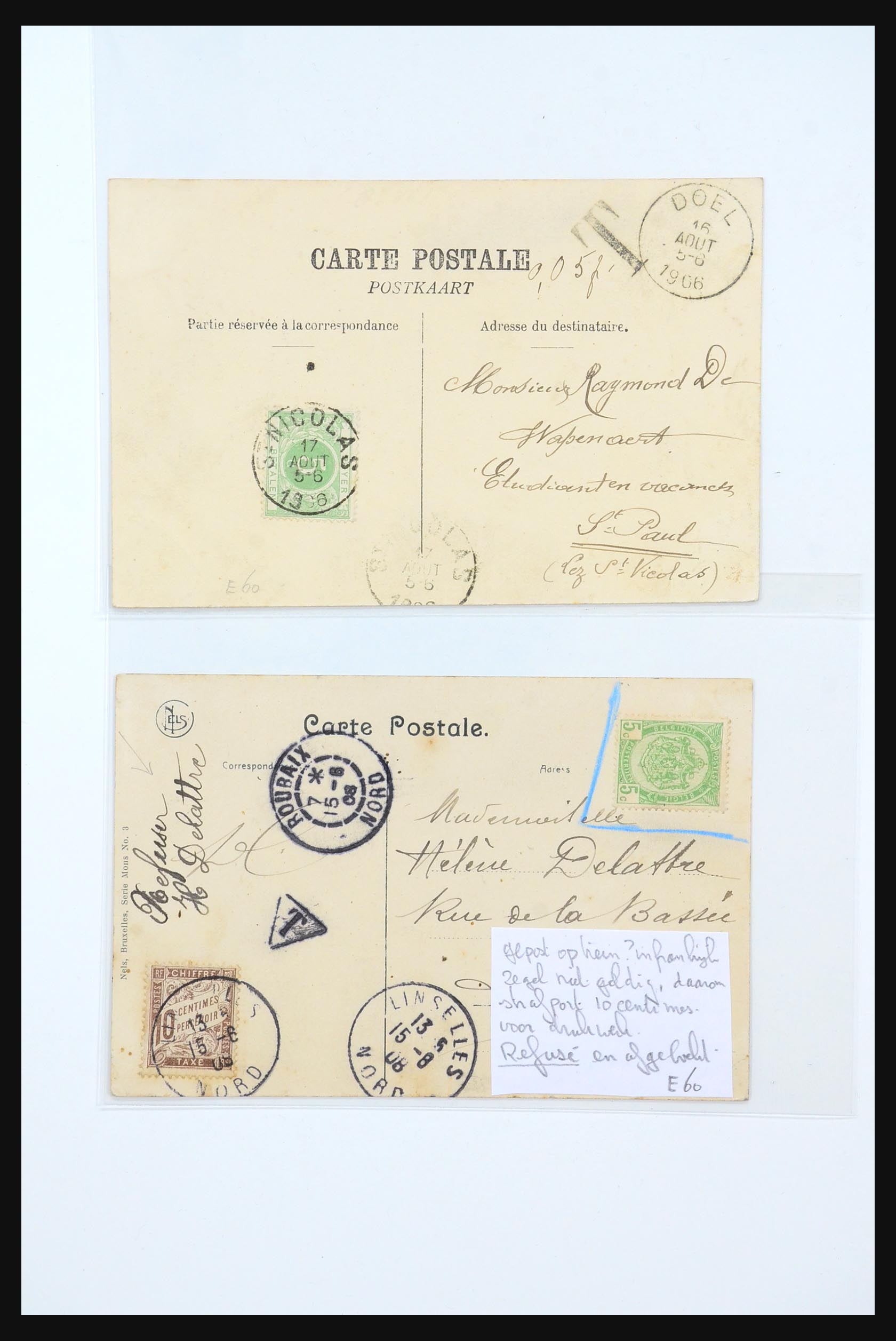 31356 481 - 31356 België en koloniën brieven 1850-1960.