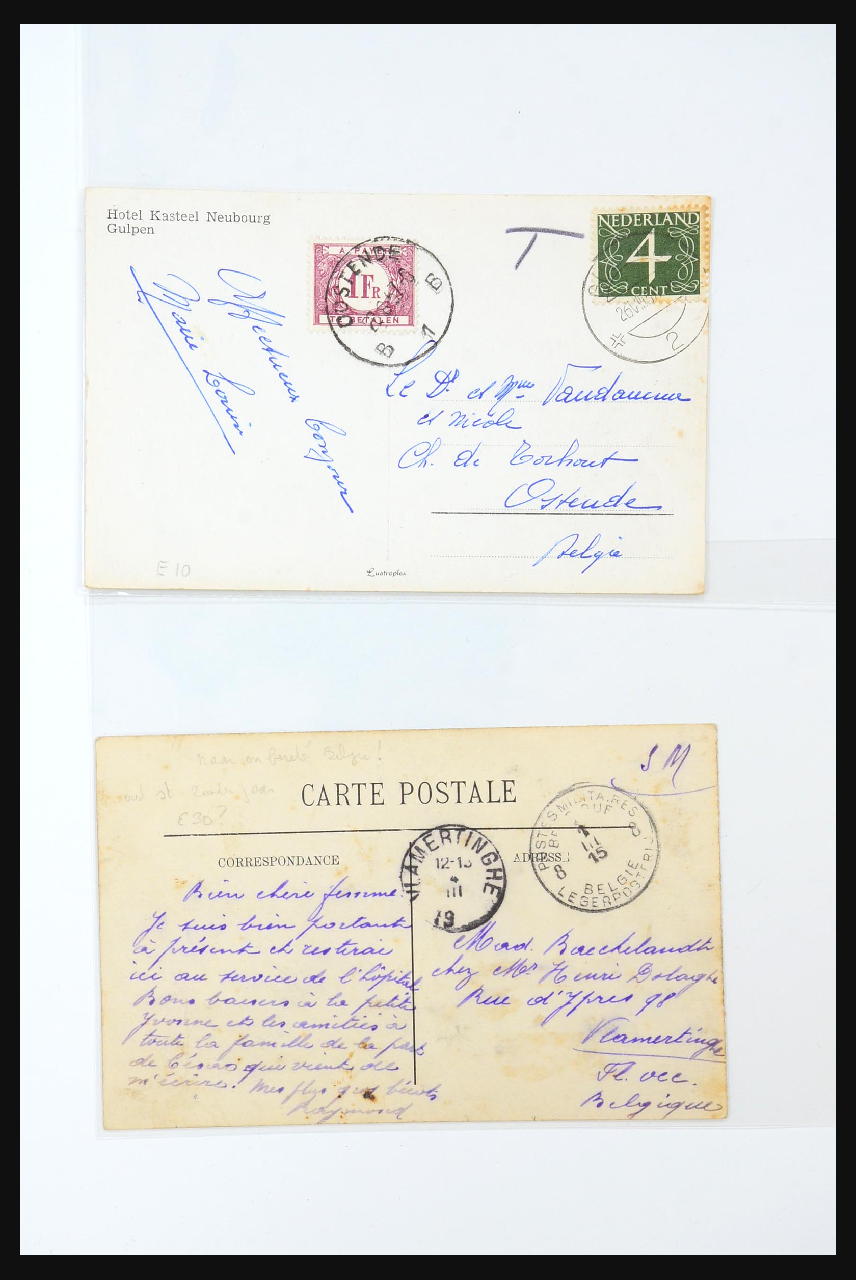 31356 495 - 31356 Belgium and Colonies covers 1850-1960.