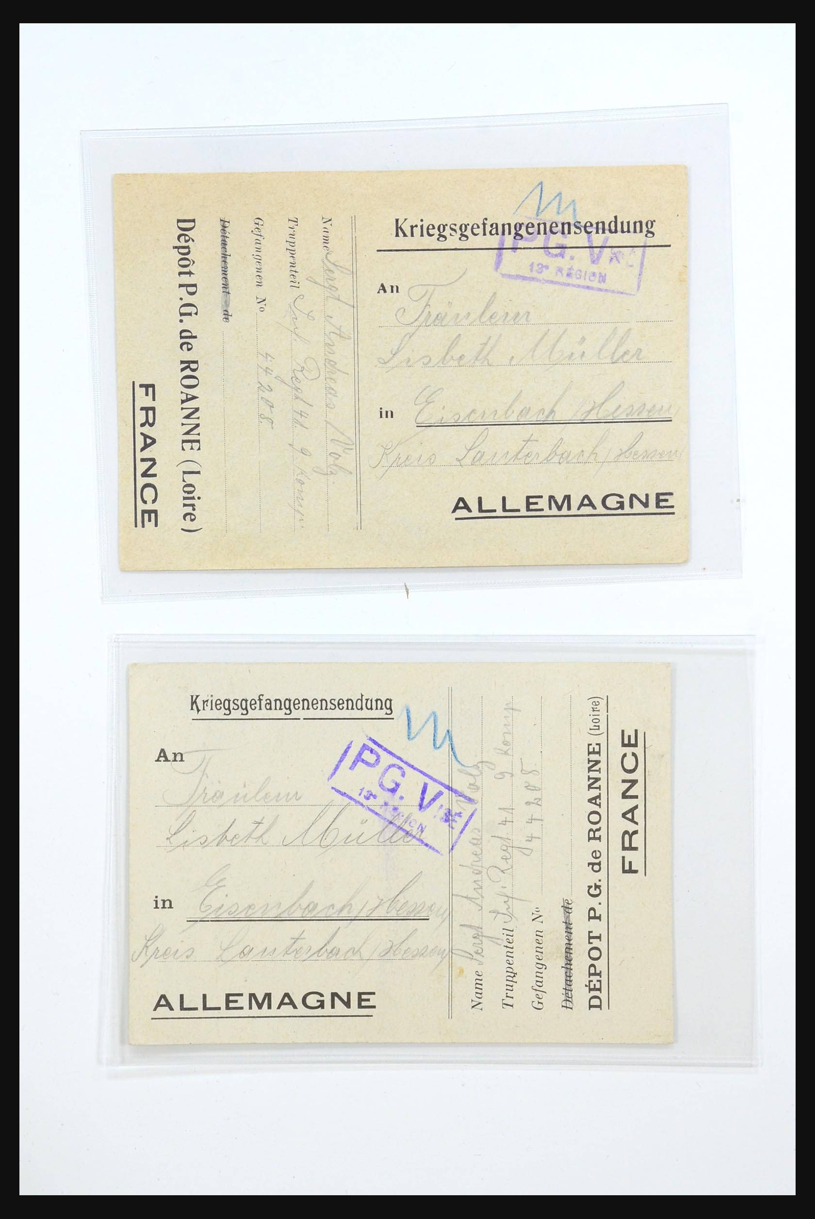 31357 027 - 31357 Wereld POW brieven 1942-1948.