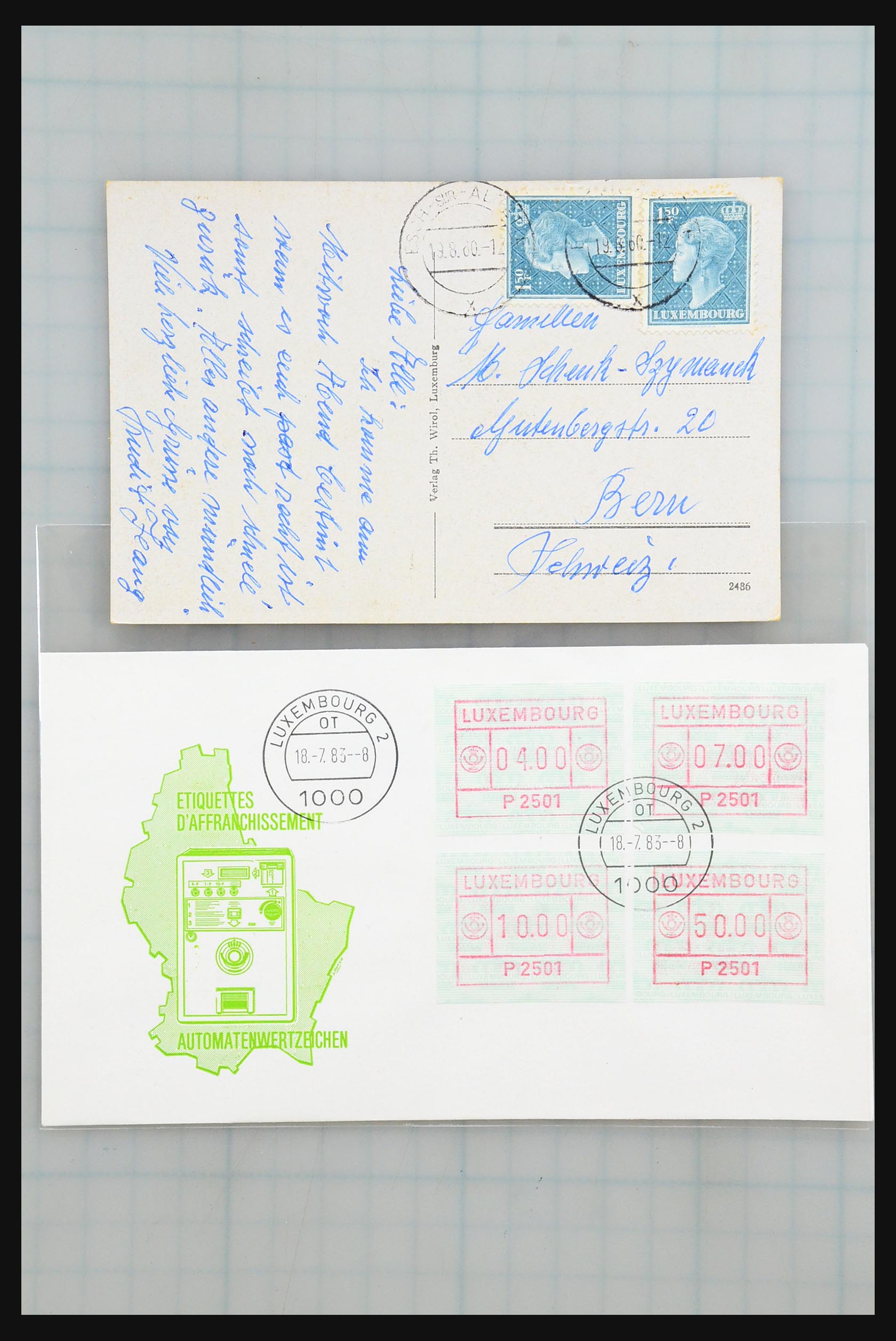 31358 006 - 31358 Portugal/Luxemburg/Griekenland brieven 1880-1960.