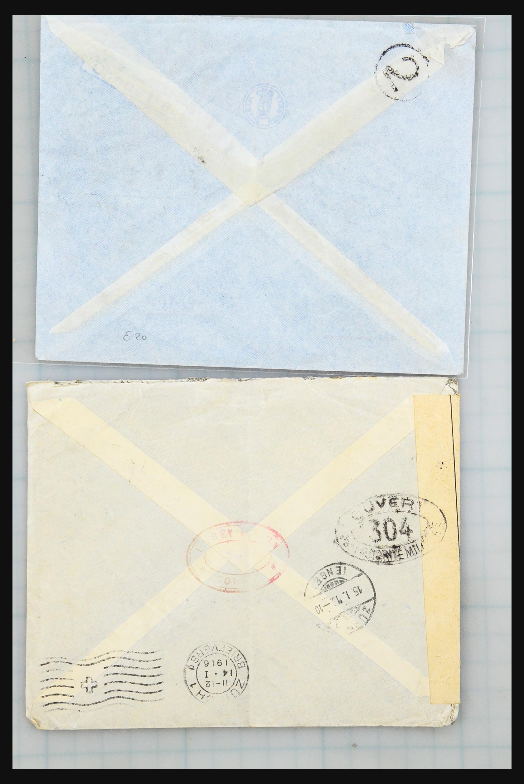 31358 037 - 31358 Portugal/Luxemburg/Griekenland brieven 1880-1960.