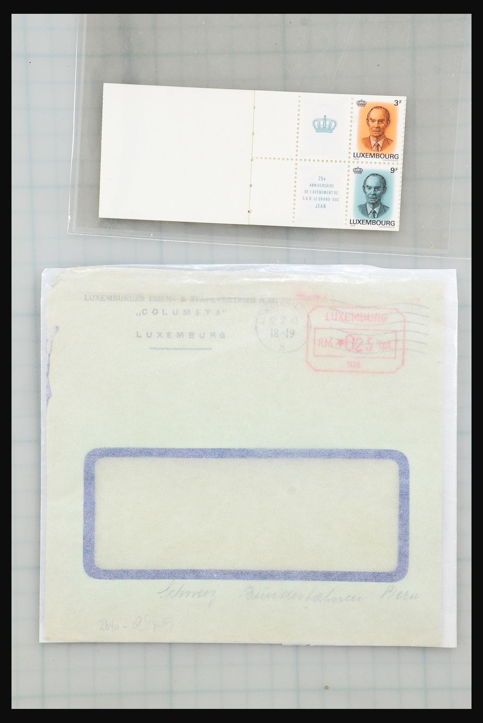 31358 039 - 31358 Portugal/Luxemburg/Greece covers 1880-1960.