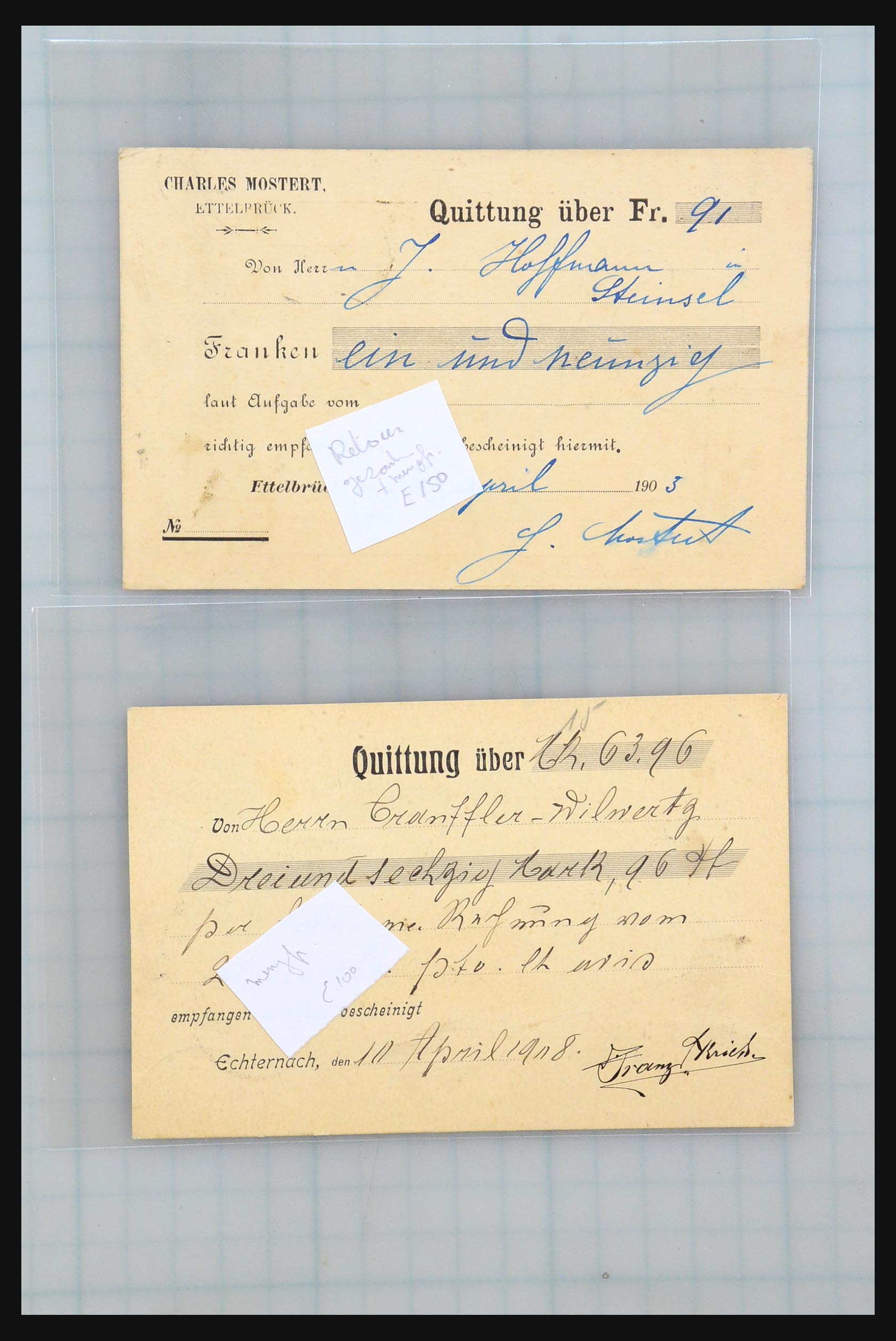 31358 047 - 31358 Portugal/Luxemburg/Griekenland brieven 1880-1960.