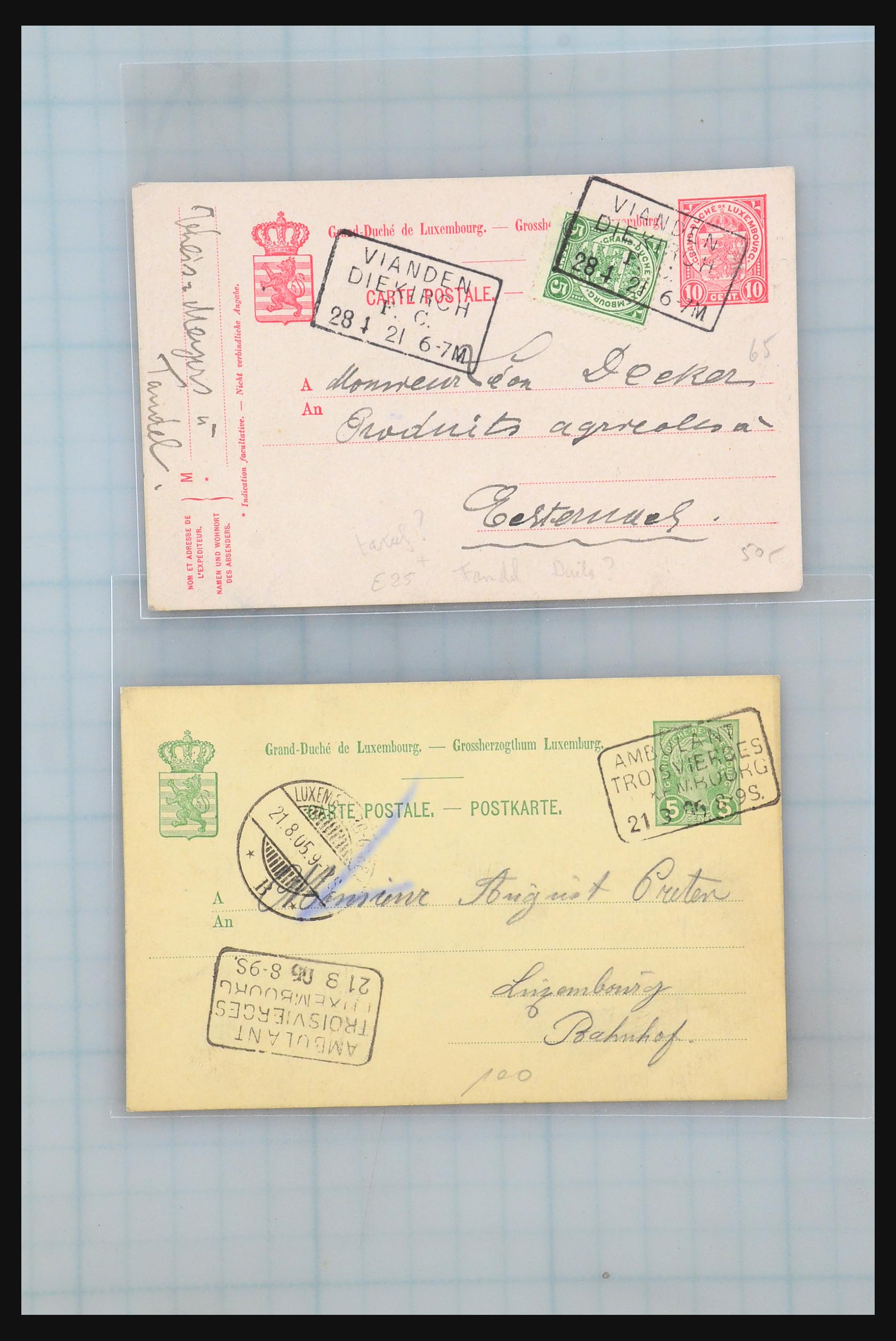 31358 051 - 31358 Portugal/Luxemburg/Griekenland brieven 1880-1960.
