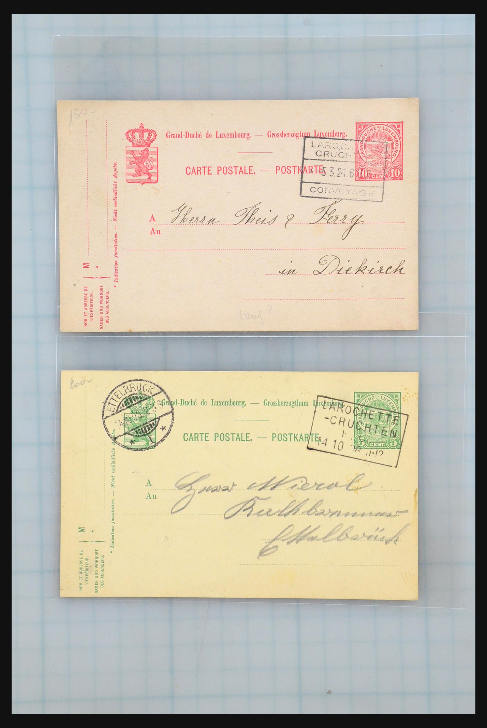 31358 052 - 31358 Portugal/Luxemburg/Greece covers 1880-1960.