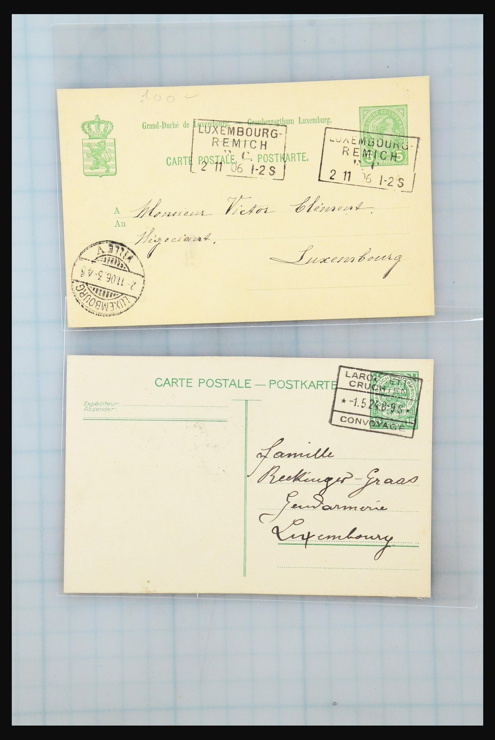 31358 053 - 31358 Portugal/Luxemburg/Greece covers 1880-1960.