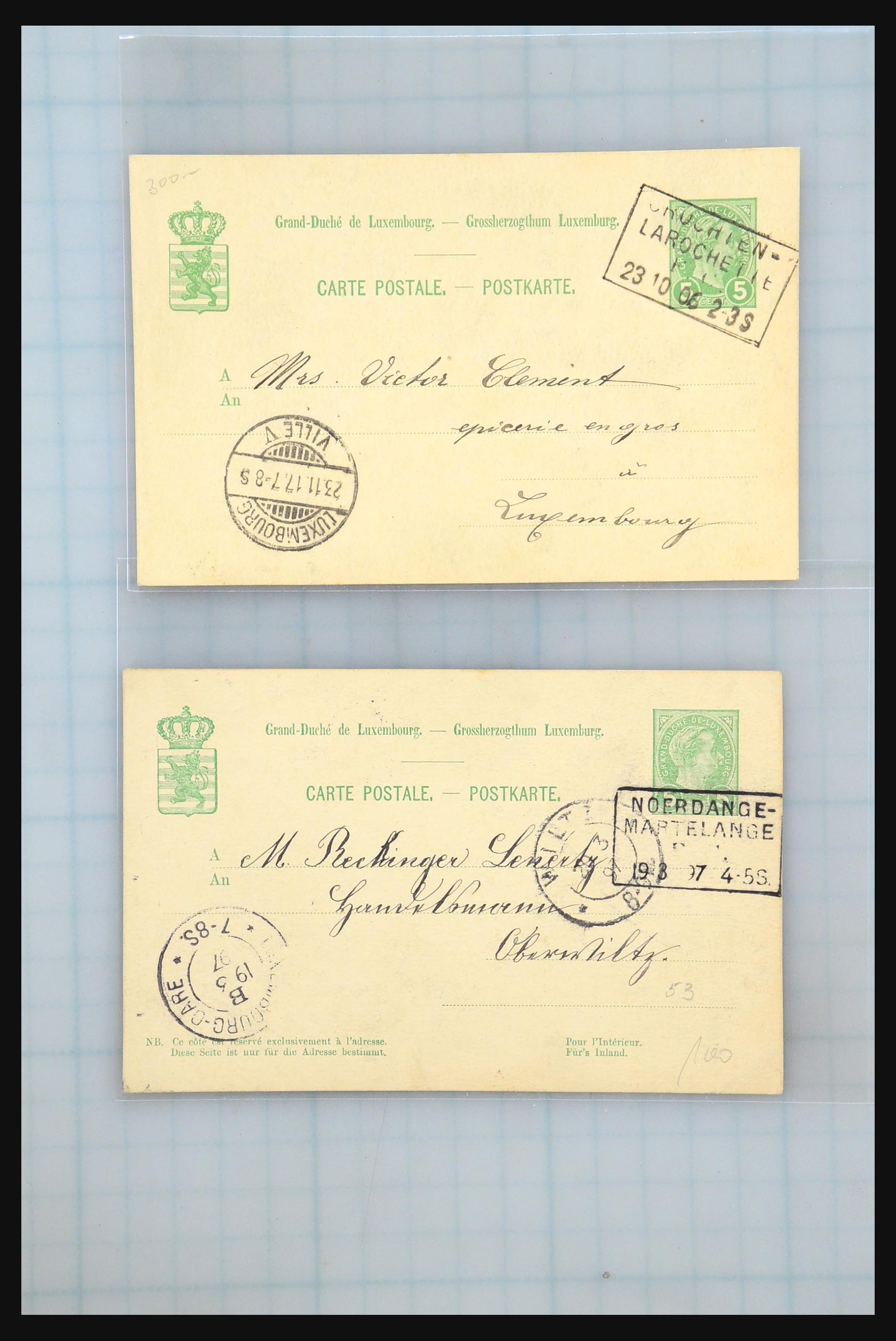 31358 055 - 31358 Portugal/Luxemburg/Griekenland brieven 1880-1960.